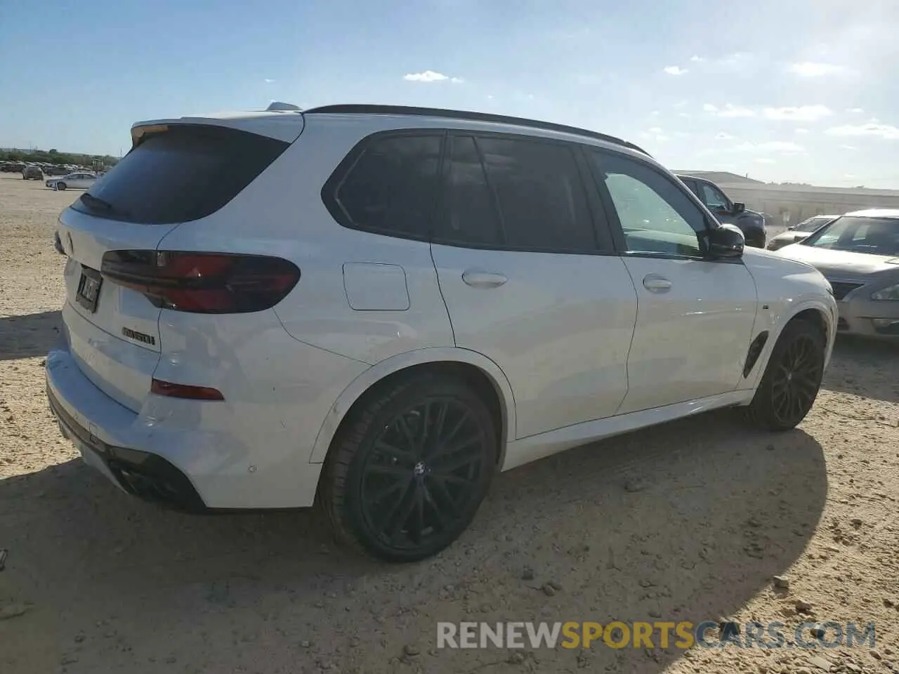 3 Photograph of a damaged car 5UX33EU02S9W41689 BMW X5 M60I 2025