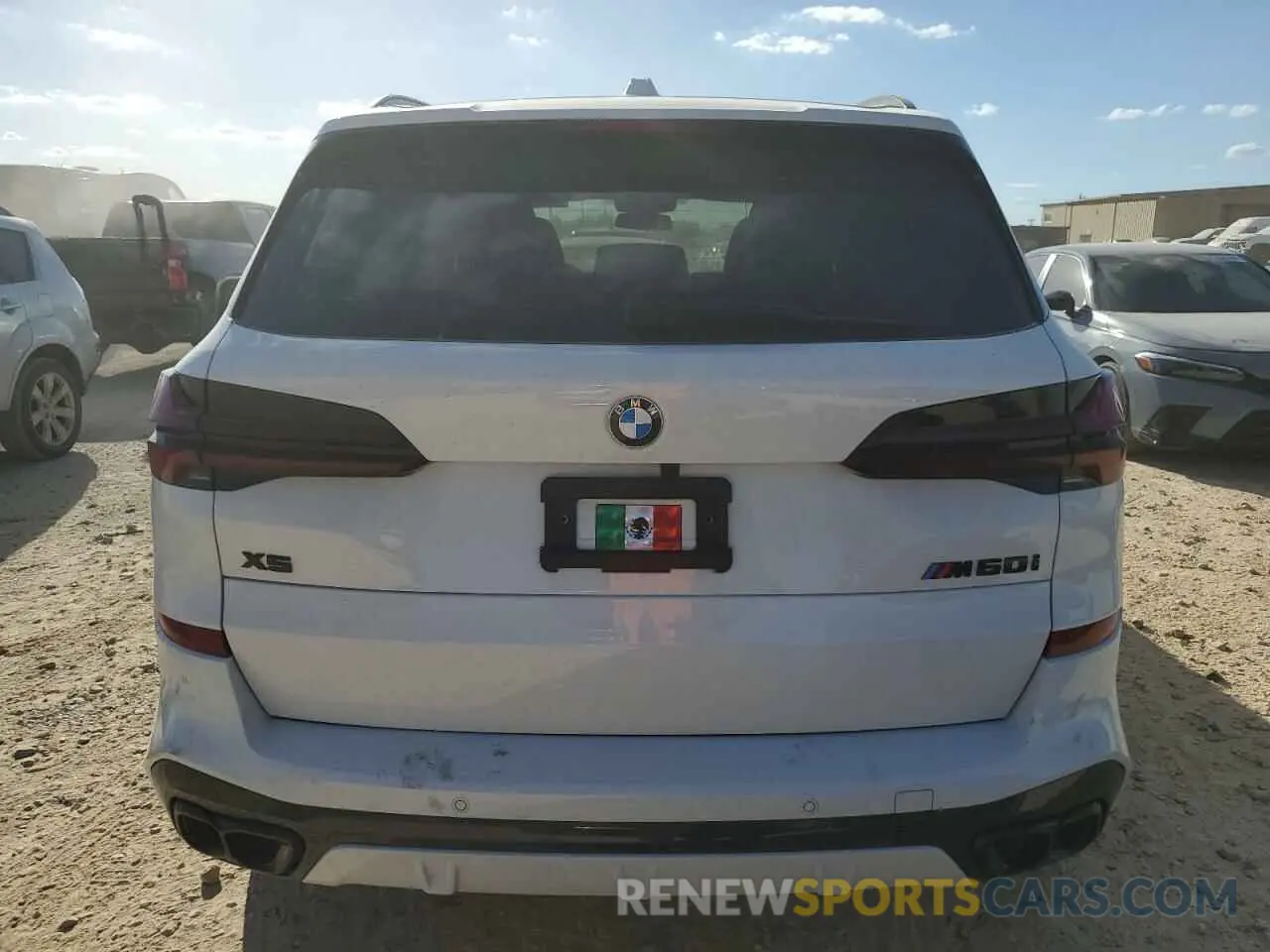 6 Photograph of a damaged car 5UX33EU02S9W41689 BMW X5 M60I 2025