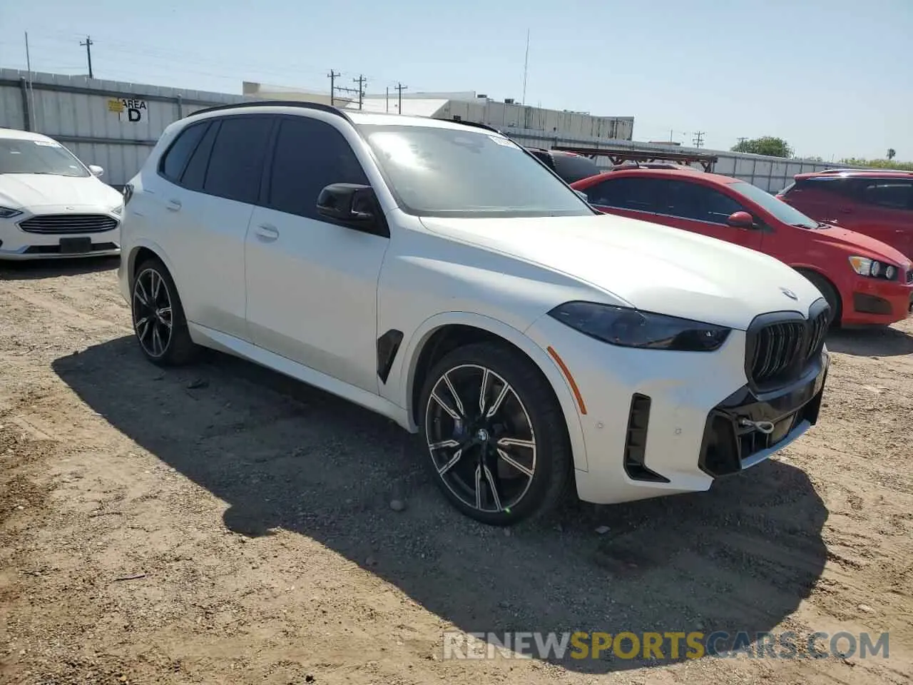 4 Photograph of a damaged car 5UX33EU06S9X27846 BMW X5 M60I 2025