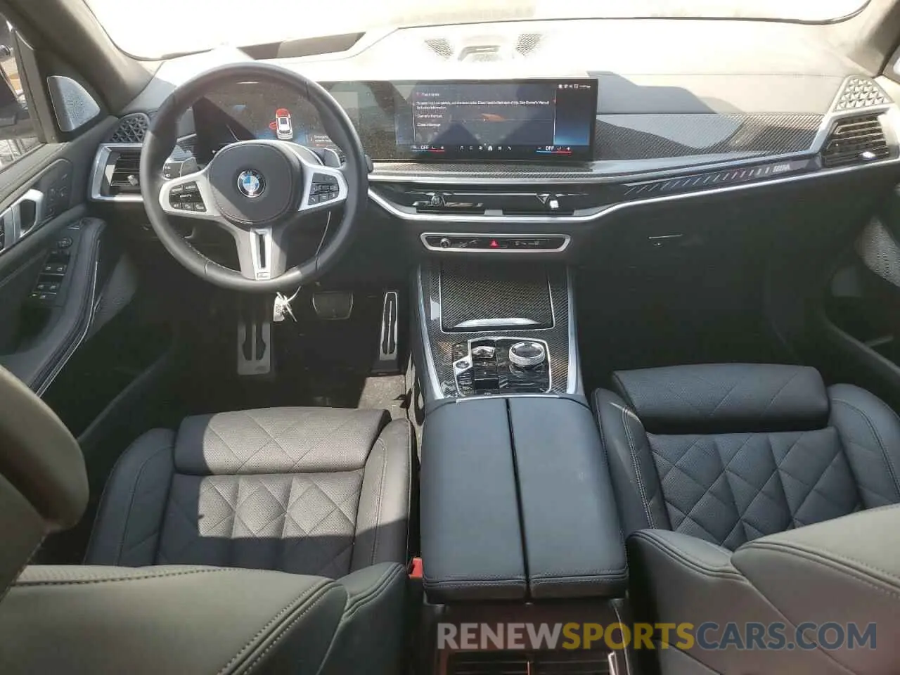 8 Photograph of a damaged car 5UX33EU06S9X27846 BMW X5 M60I 2025