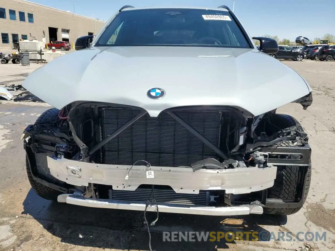 5 Photograph of a damaged car 5UX33EU0XS9W99260 BMW X5 M60I 2025