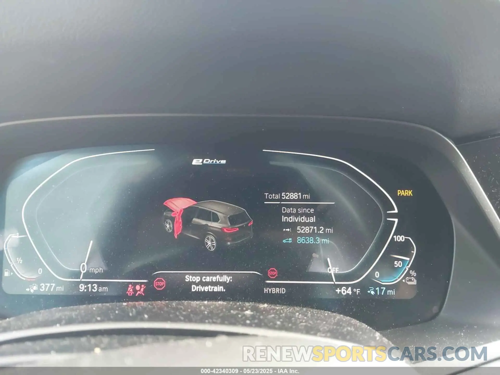 7 Photograph of a damaged car 5UXTA6C09M9F27367 BMW X5 PHEV 2021