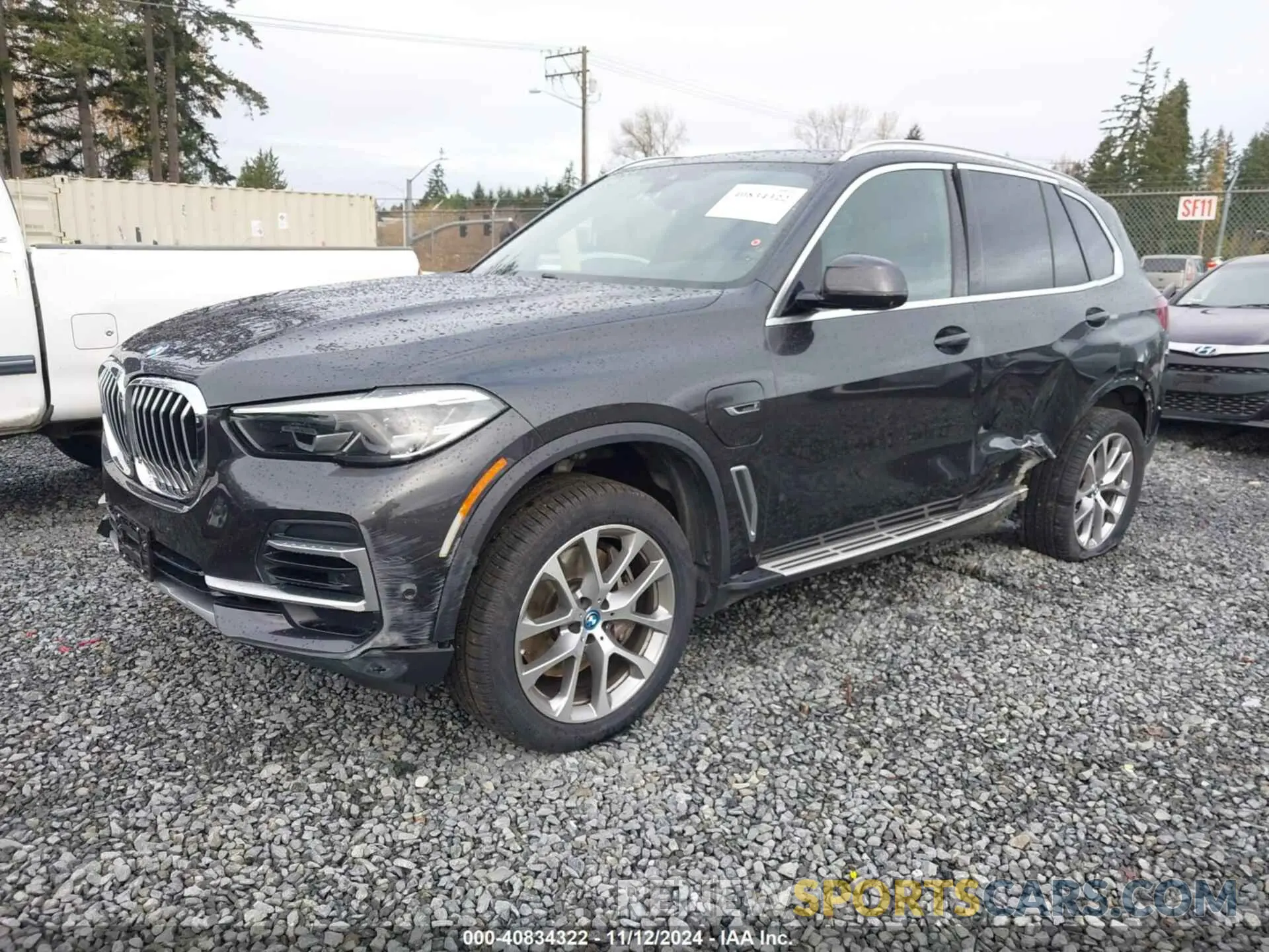 2 Photograph of a damaged car 5UXTA6C04N9L75741 BMW X5 PHEV 2022