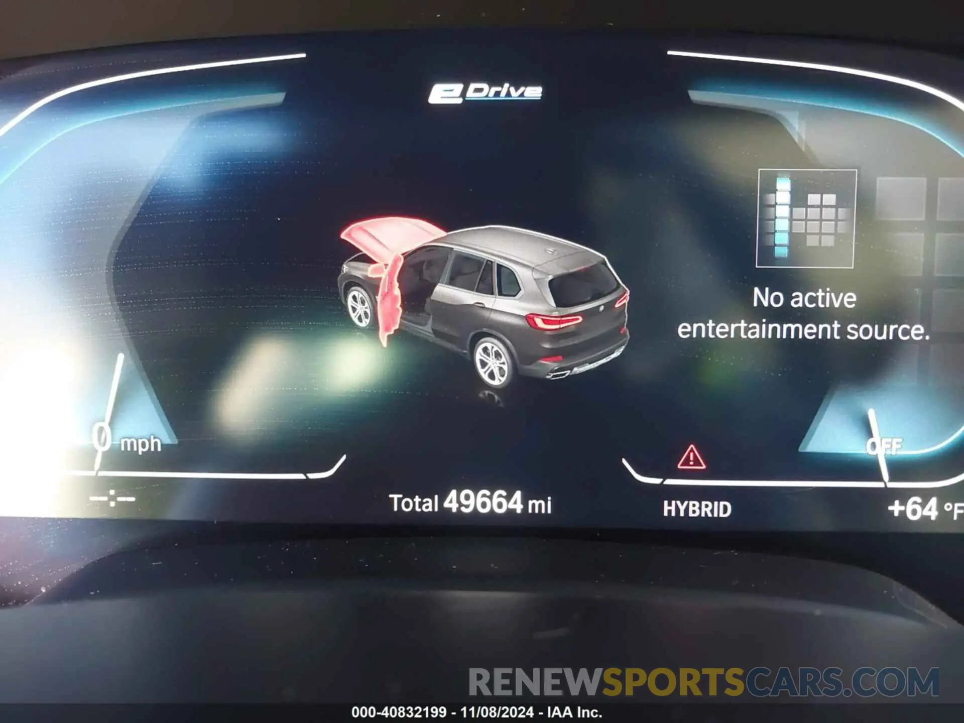 7 Photograph of a damaged car 5UXTA6C00P9P04809 BMW X5 PHEV 2023