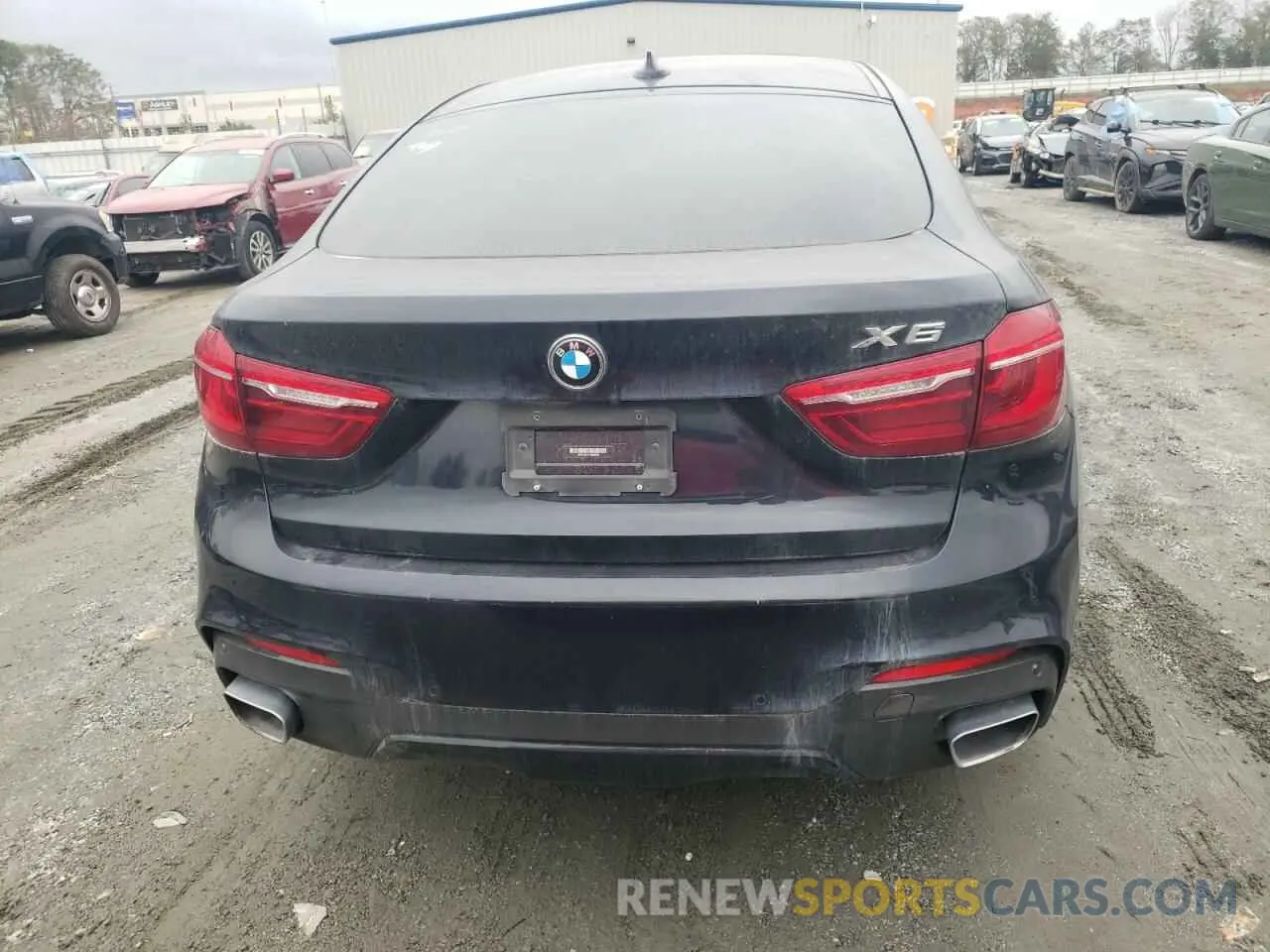 6 Photograph of a damaged car 5UXKU0C51K0G92987 BMW X6 2019