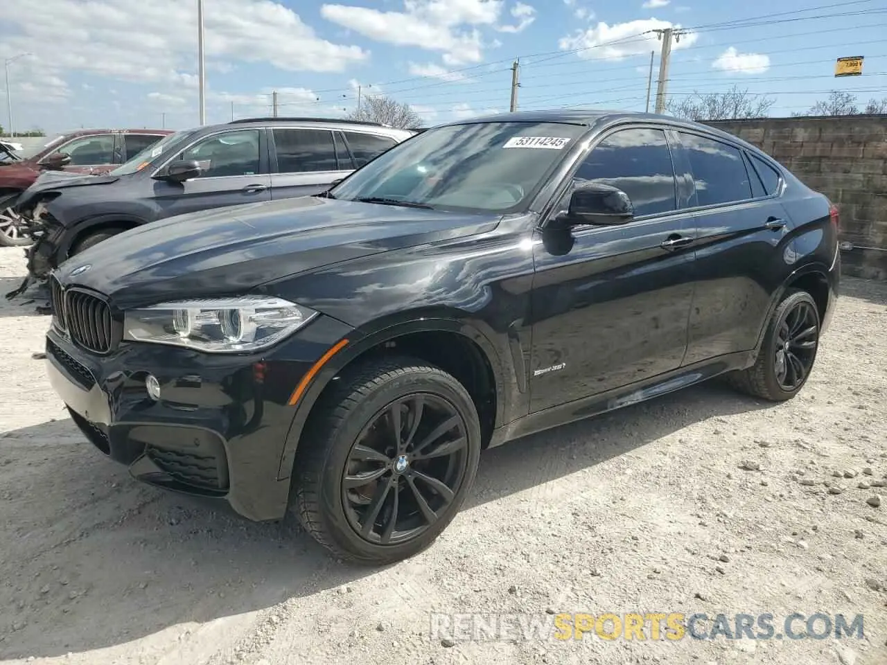1 Photograph of a damaged car 5UXKU0C5XK0G92972 BMW X6 2019