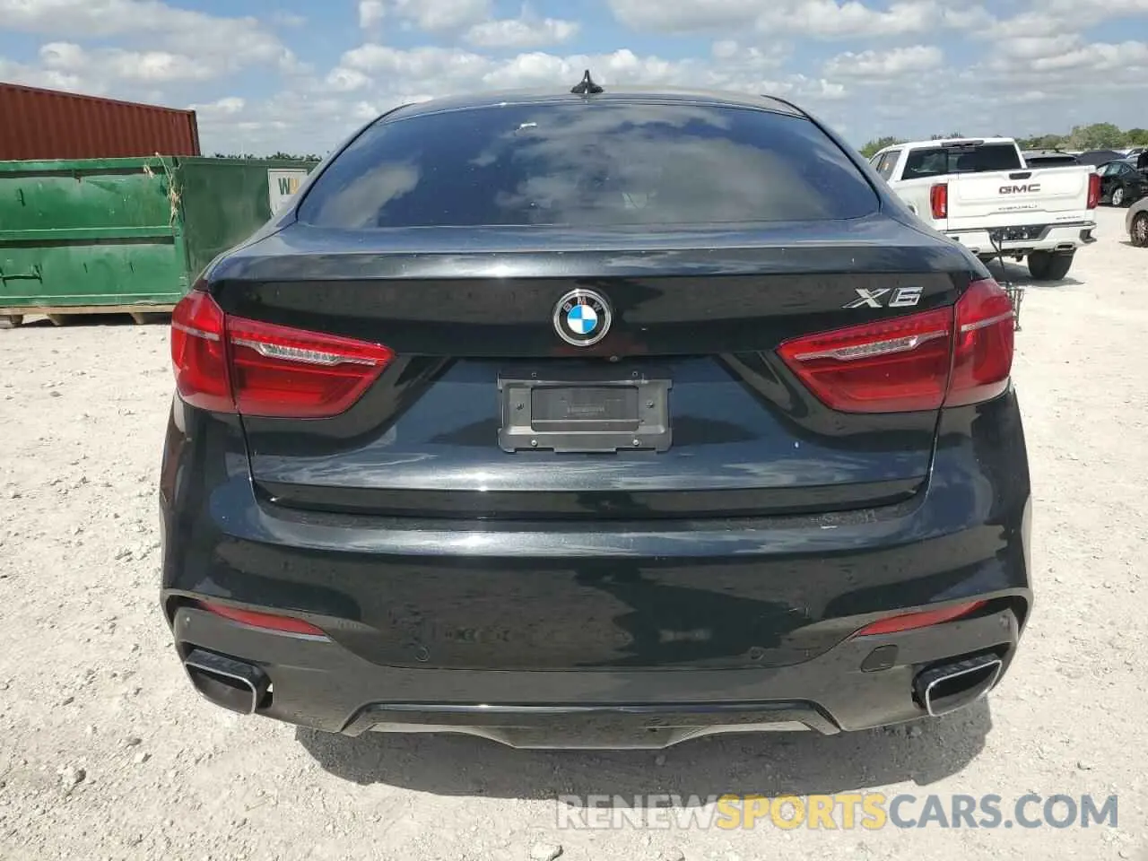6 Photograph of a damaged car 5UXKU0C5XK0G92972 BMW X6 2019