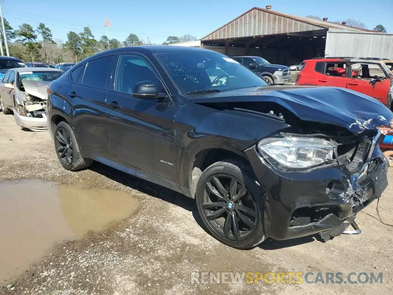 4 Photograph of a damaged car 5UXKU0C5XK0H99519 BMW X6 2019