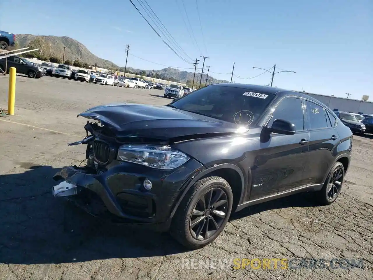 2 Photograph of a damaged car 5UXKU0C5XK0S97722 BMW X6 2019