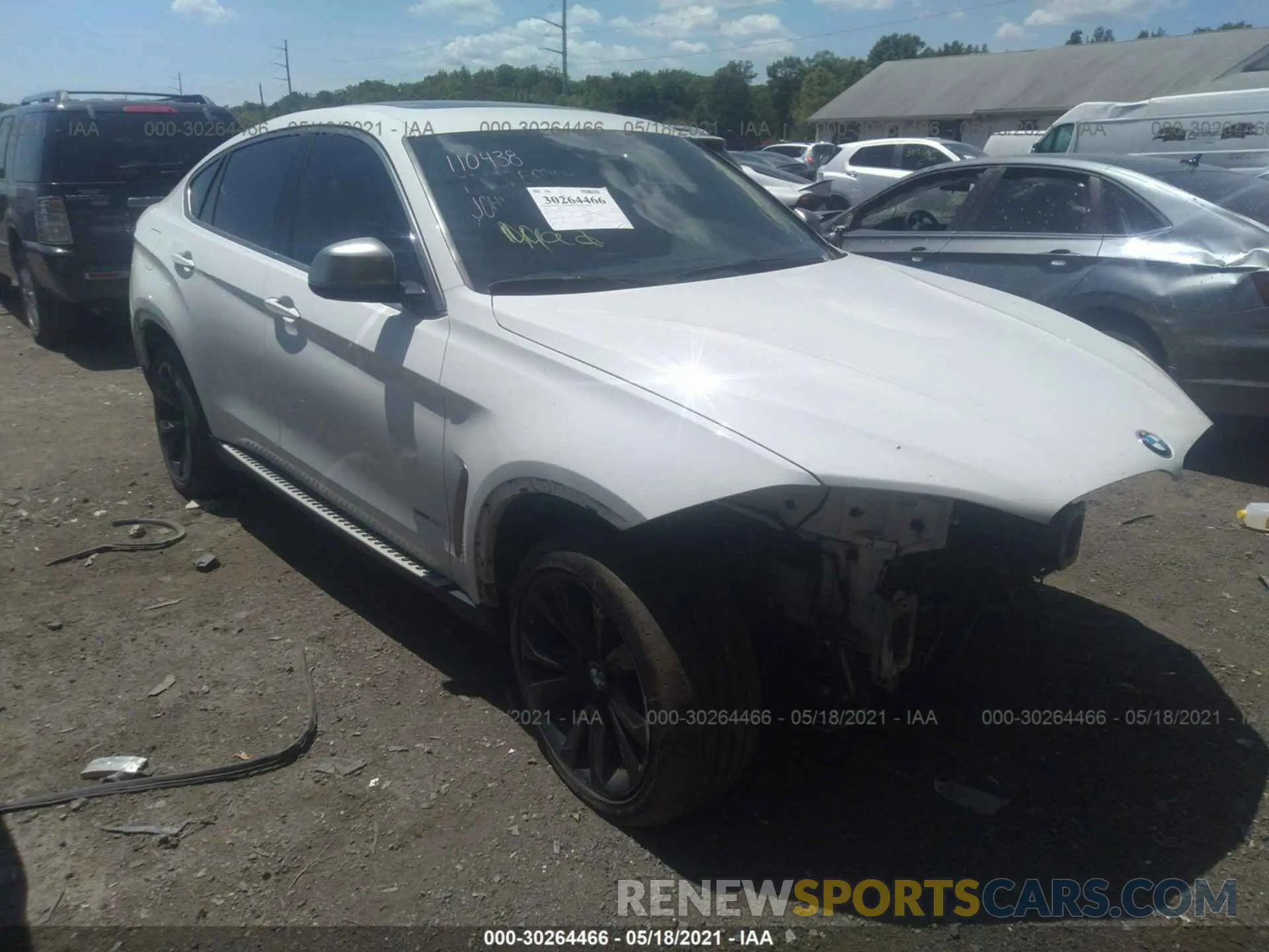1 Photograph of a damaged car 5UXKU2C53K0Z63461 BMW X6 2019