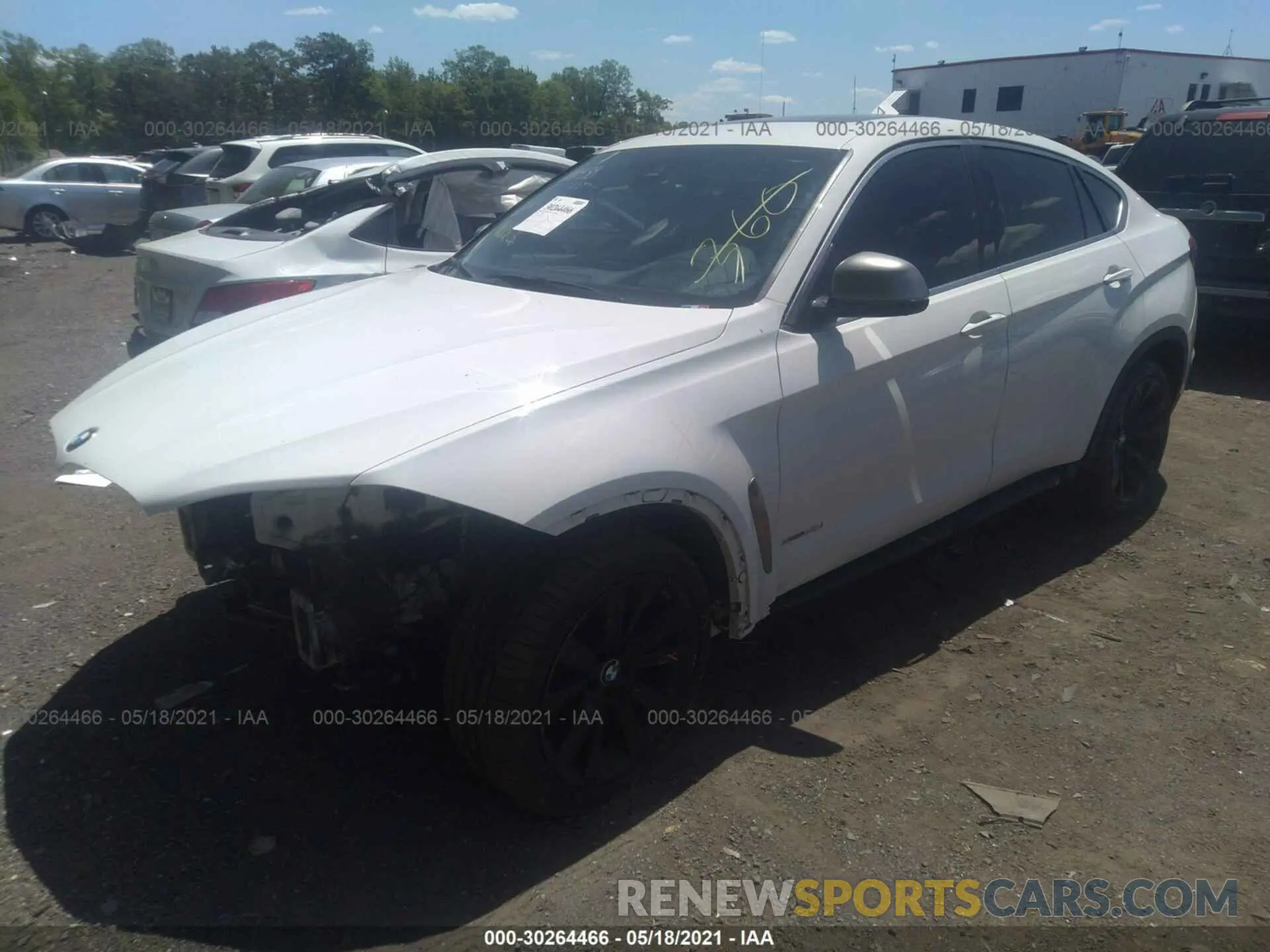2 Photograph of a damaged car 5UXKU2C53K0Z63461 BMW X6 2019