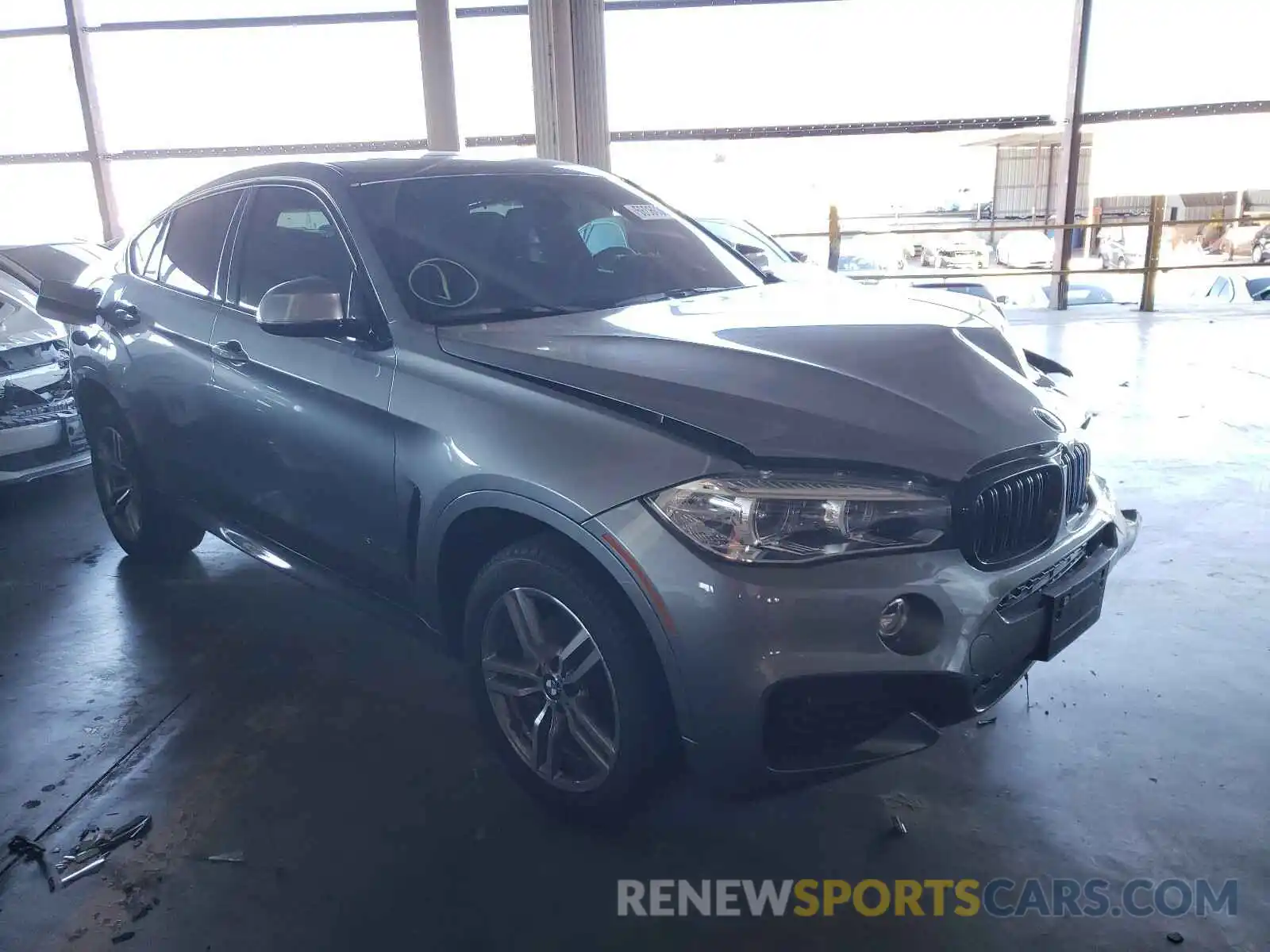 1 Photograph of a damaged car 5UXKU2C54K0Z65431 BMW X6 2019