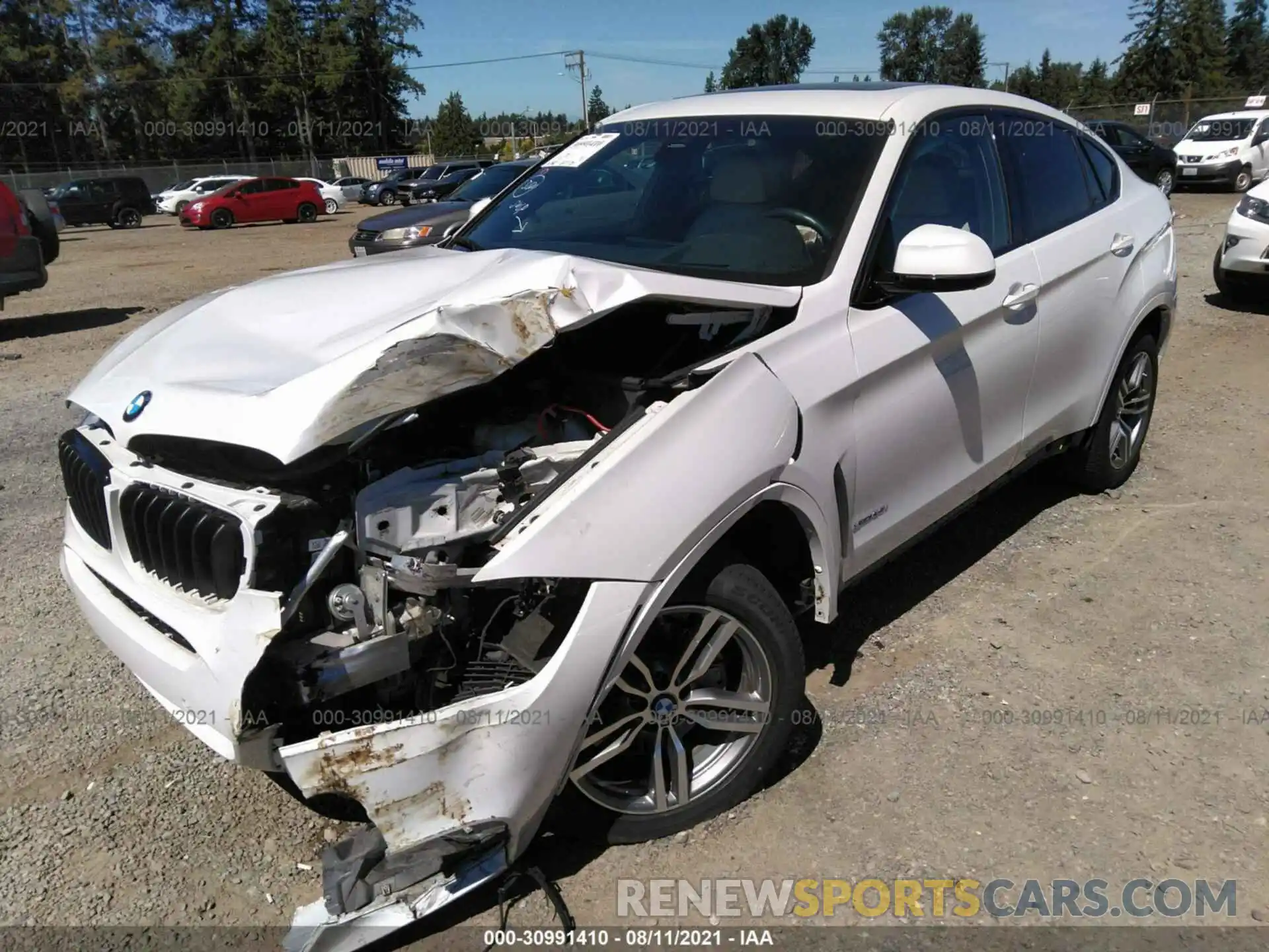 2 Photograph of a damaged car 5UXKU2C55K0Z63624 BMW X6 2019