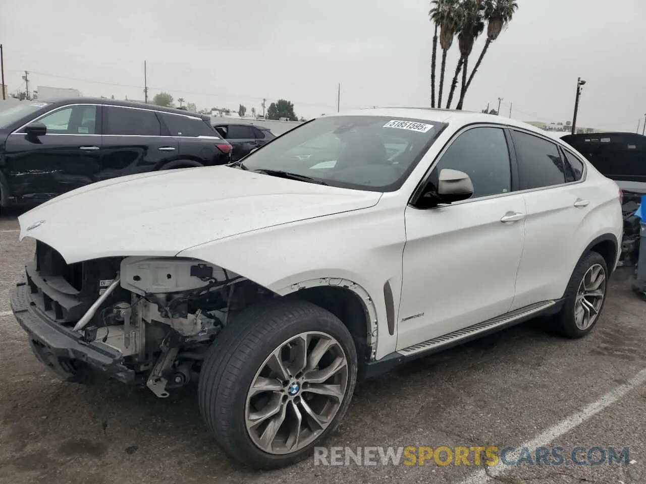 1 Photograph of a damaged car 5UXKU2C55K0Z64580 BMW X6 2019