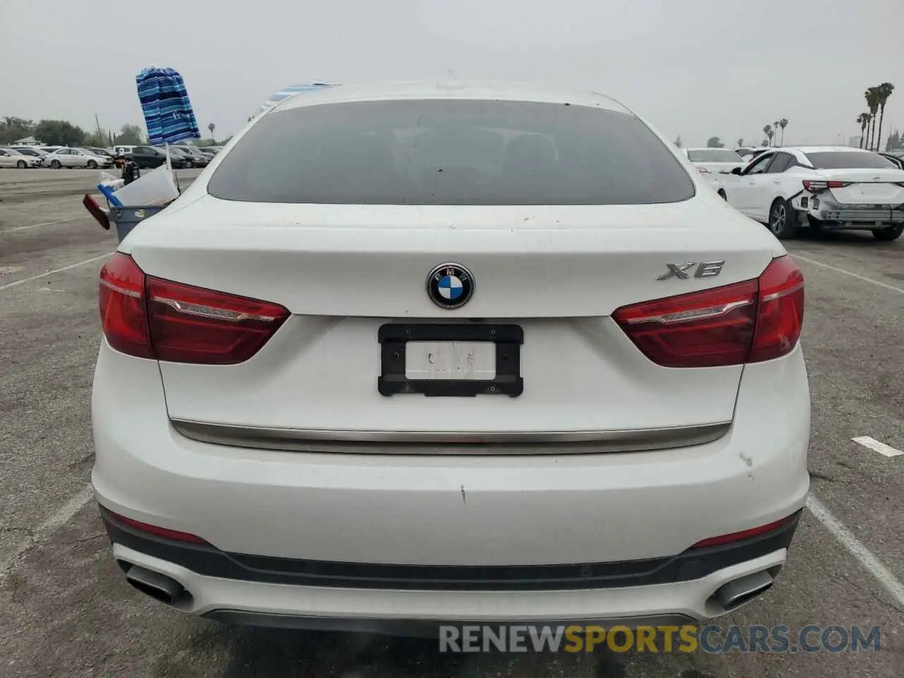 6 Photograph of a damaged car 5UXKU2C55K0Z64580 BMW X6 2019