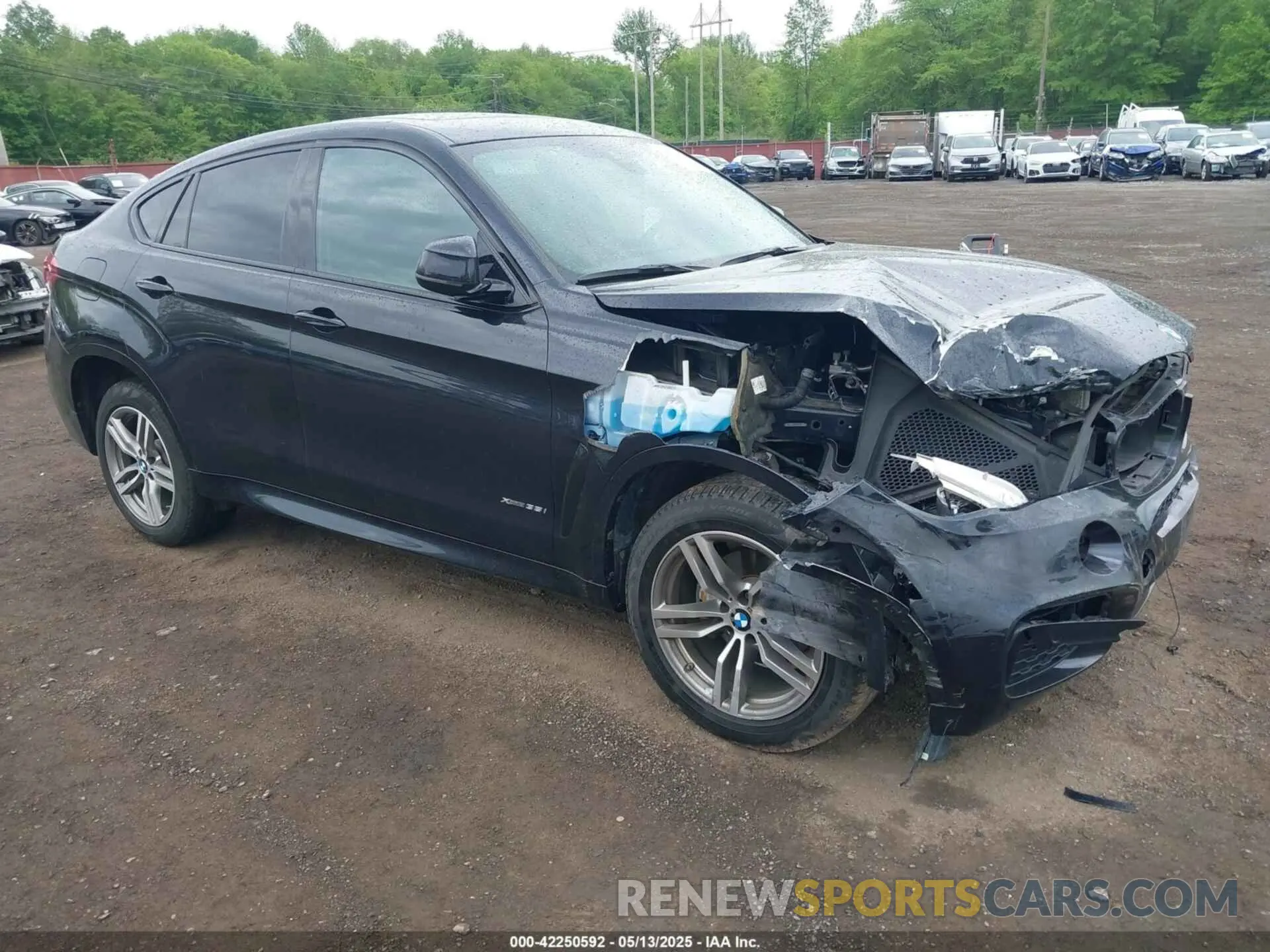 1 Photograph of a damaged car 5UXKU2C55K0Z65373 BMW X6 2019