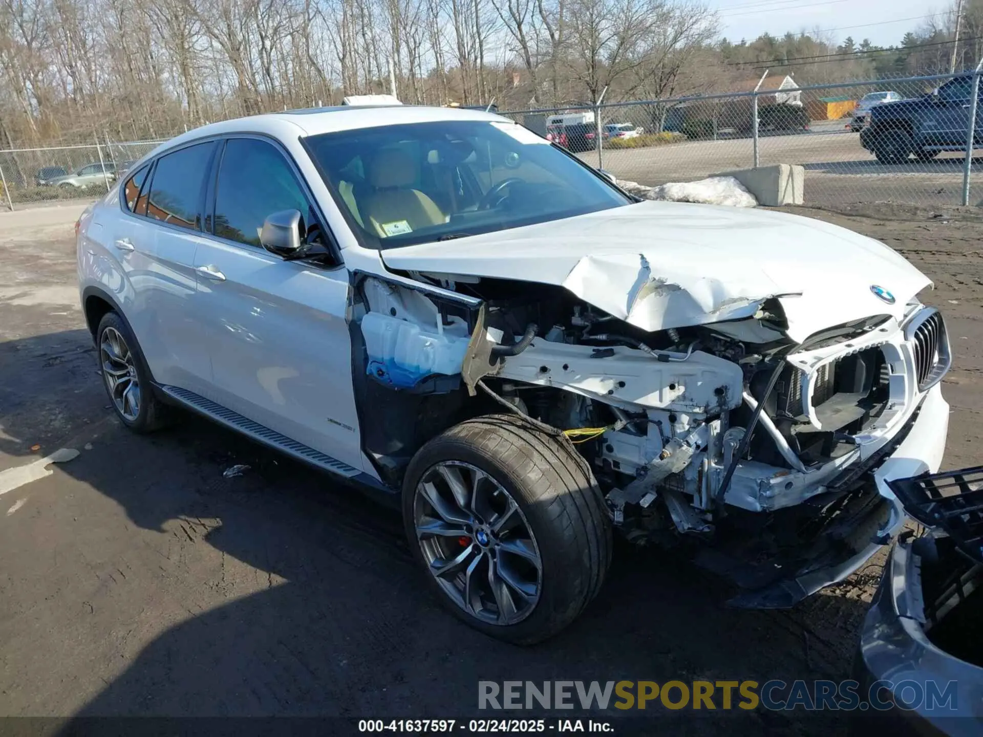 1 Photograph of a damaged car 5UXKU2C57K0Z63351 BMW X6 2019