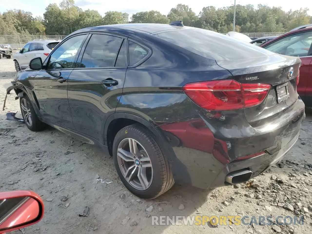 2 Photograph of a damaged car 5UXKU2C58K0Z63097 BMW X6 2019