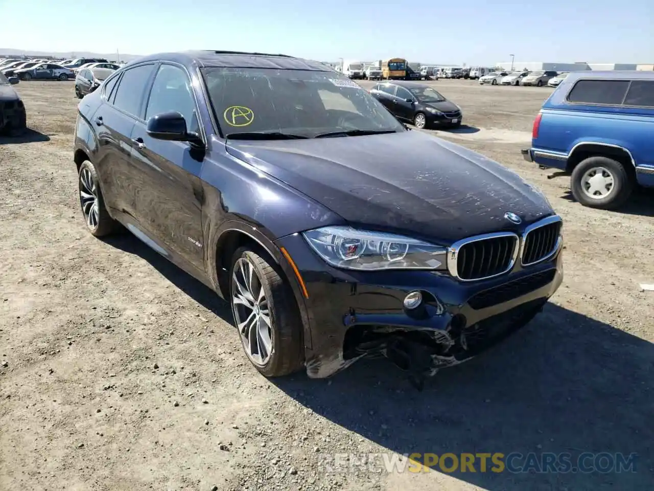 1 Photograph of a damaged car 5UXKU2C59K0Z63237 BMW X6 2019