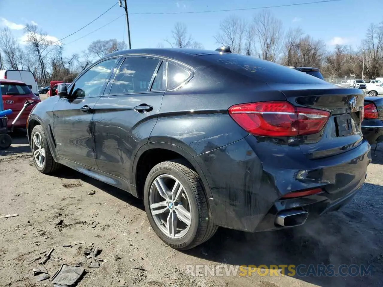2 Photograph of a damaged car 5UXKU2C5XK0Z63652 BMW X6 2019