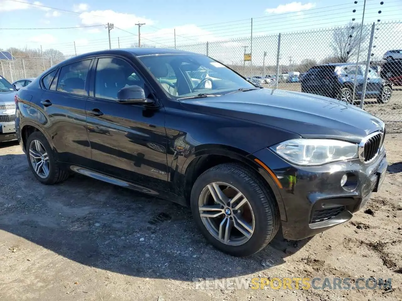 4 Photograph of a damaged car 5UXKU2C5XK0Z63652 BMW X6 2019