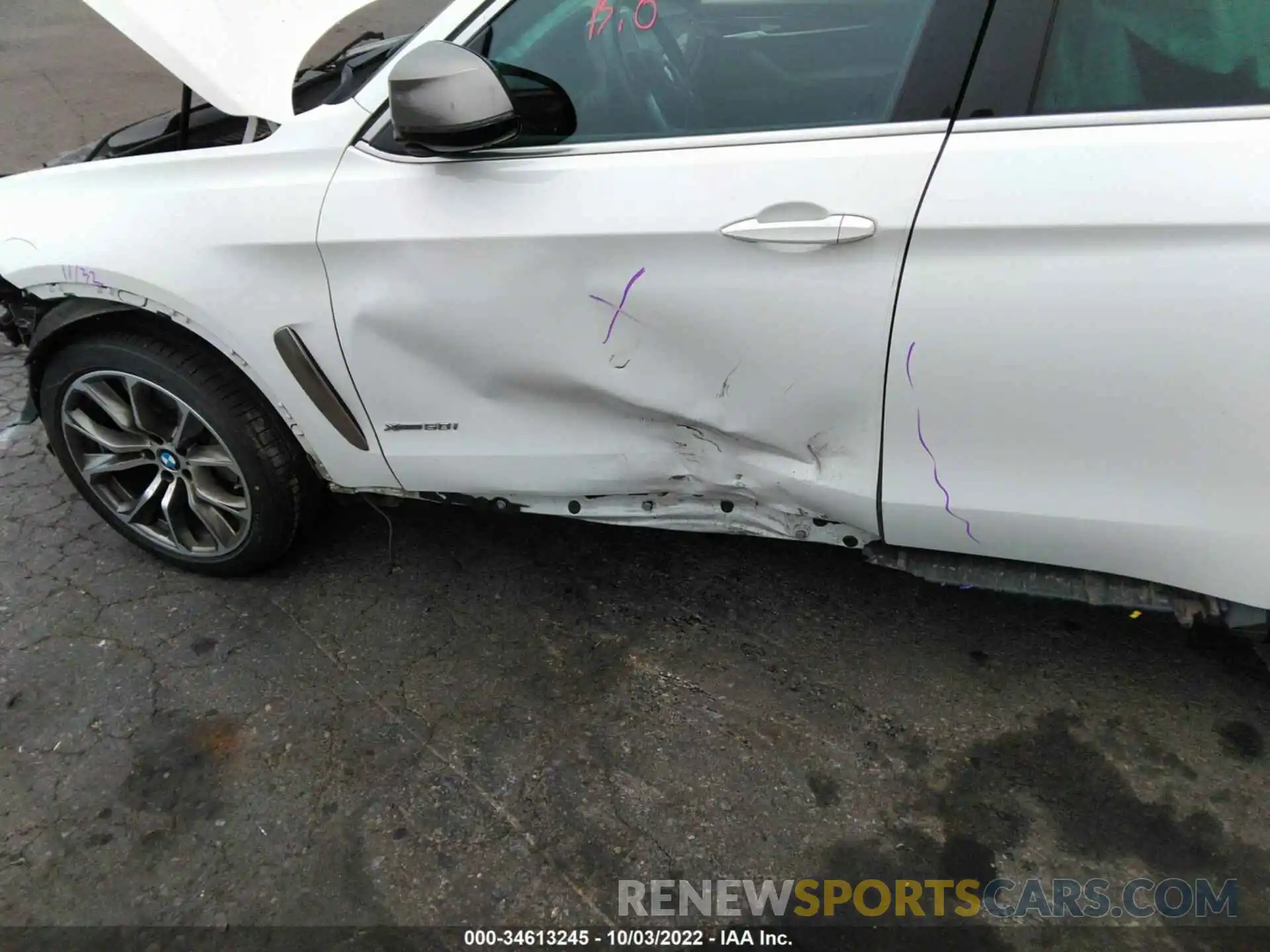 6 Photograph of a damaged car 5UXKU6C57KLP60448 BMW X6 2019