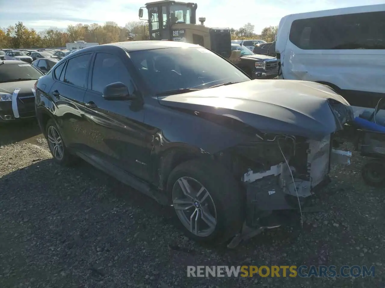 4 Photograph of a damaged car 5UXKU6C58K0Z67075 BMW X6 2019