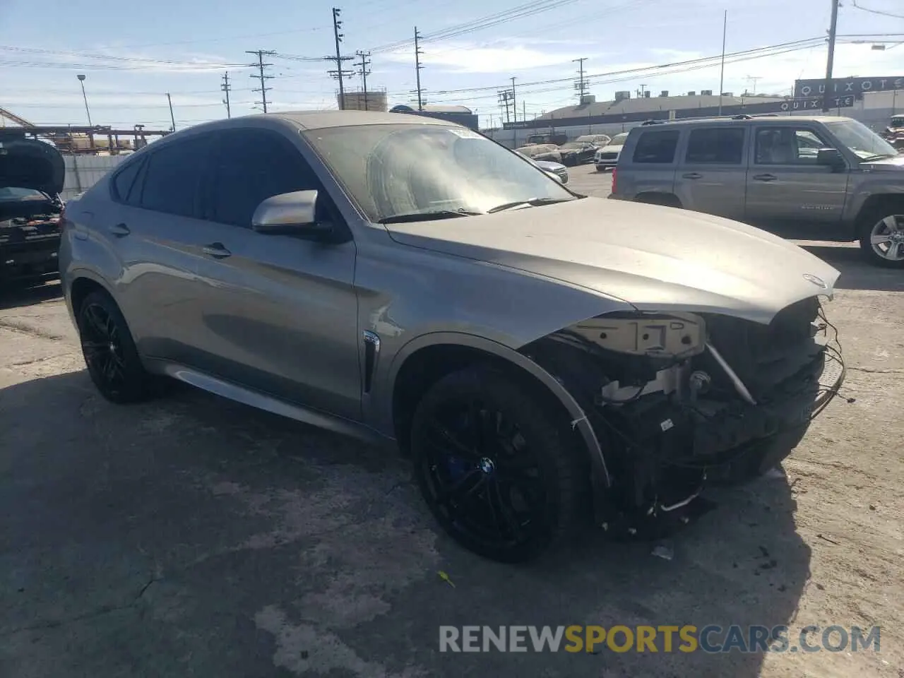 4 Photograph of a damaged car 5YMKW8C58K0Y74961 BMW X6 2019