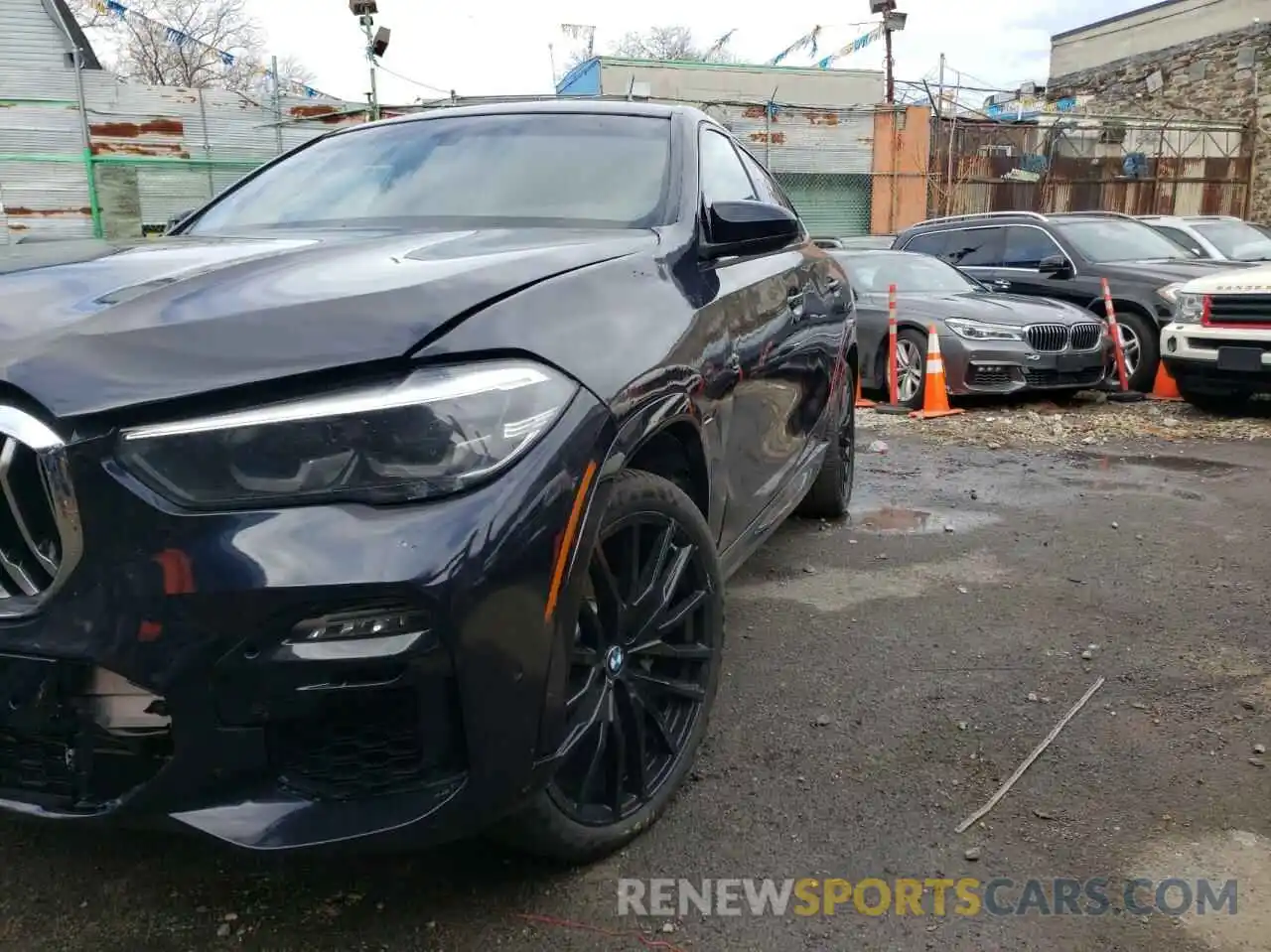 2 Photograph of a damaged car 5UXCY4C00L9C37579 BMW X6 2020