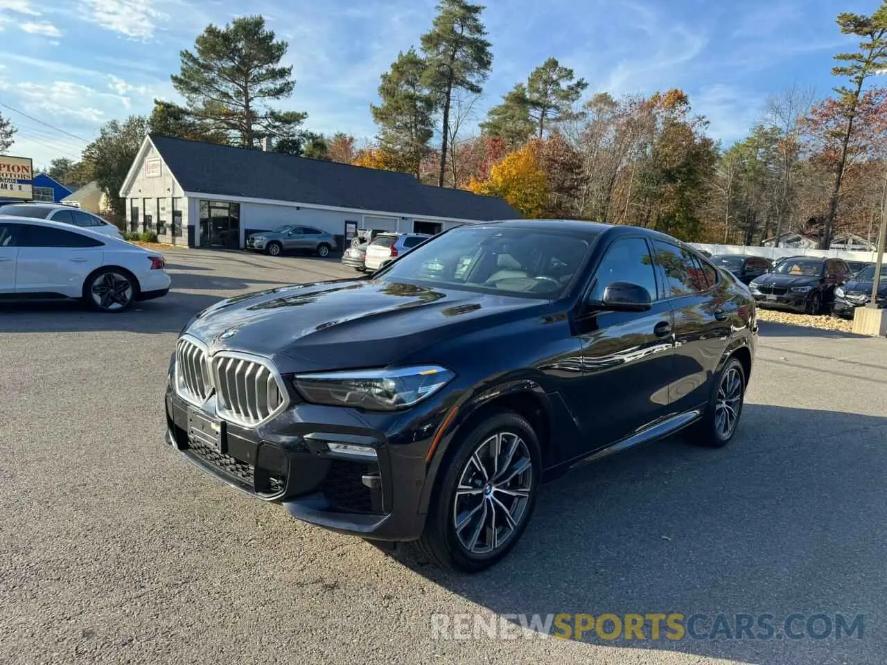 1 Photograph of a damaged car 5UXCY6C00L9C02455 BMW X6 2020