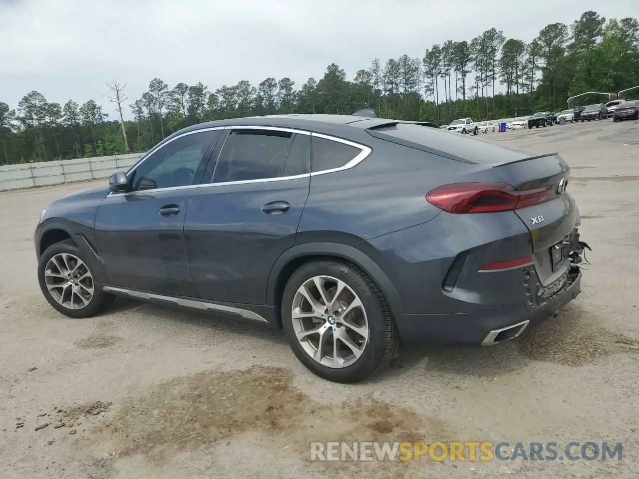 2 Photograph of a damaged car 5UXCY6C03L9B94299 BMW X6 2020
