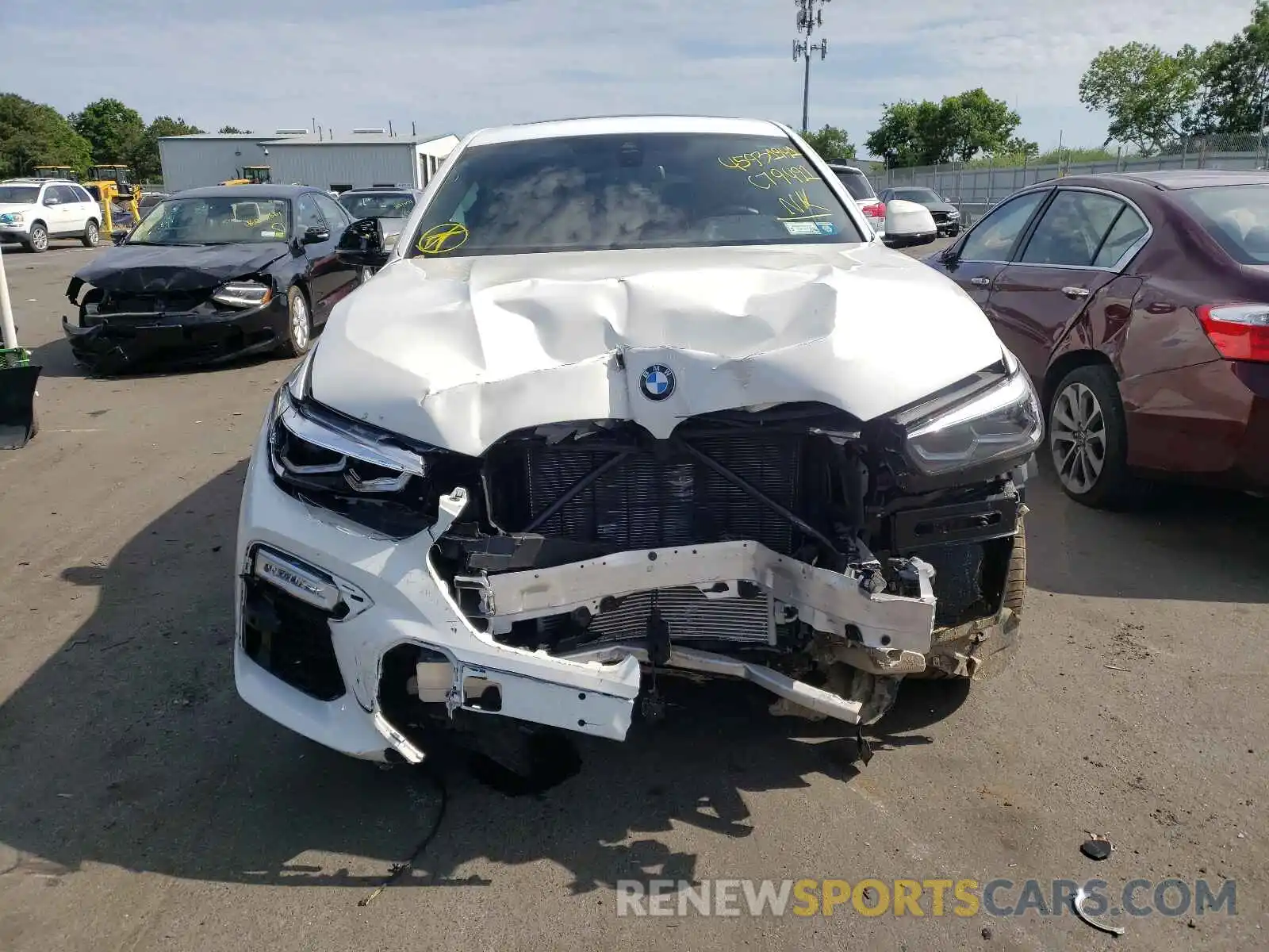 9 Photograph of a damaged car 5UXCY6C04L9C79491 BMW X6 2020