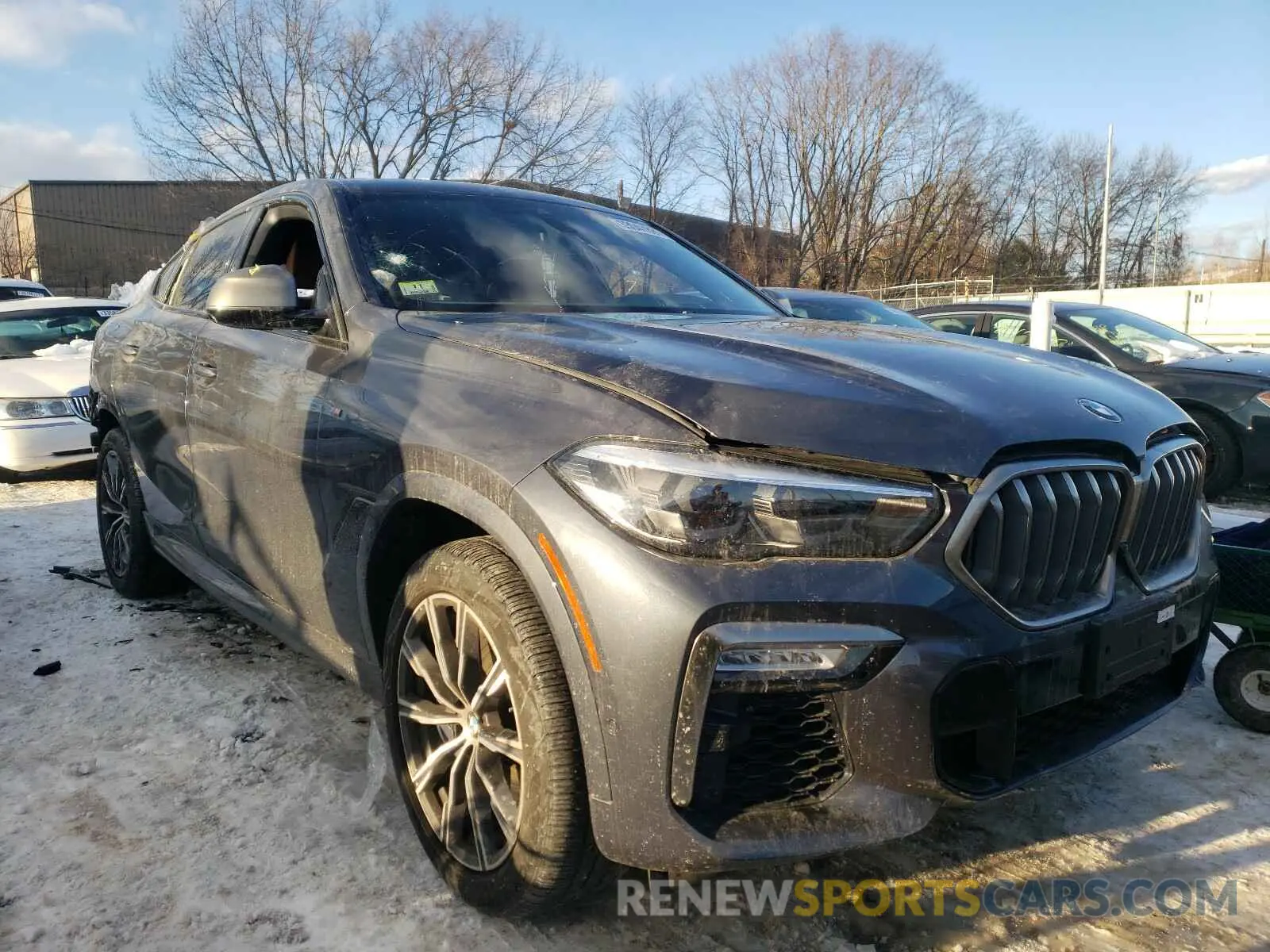 1 Photograph of a damaged car 5UXCY8C02L9B11294 BMW X6 2020