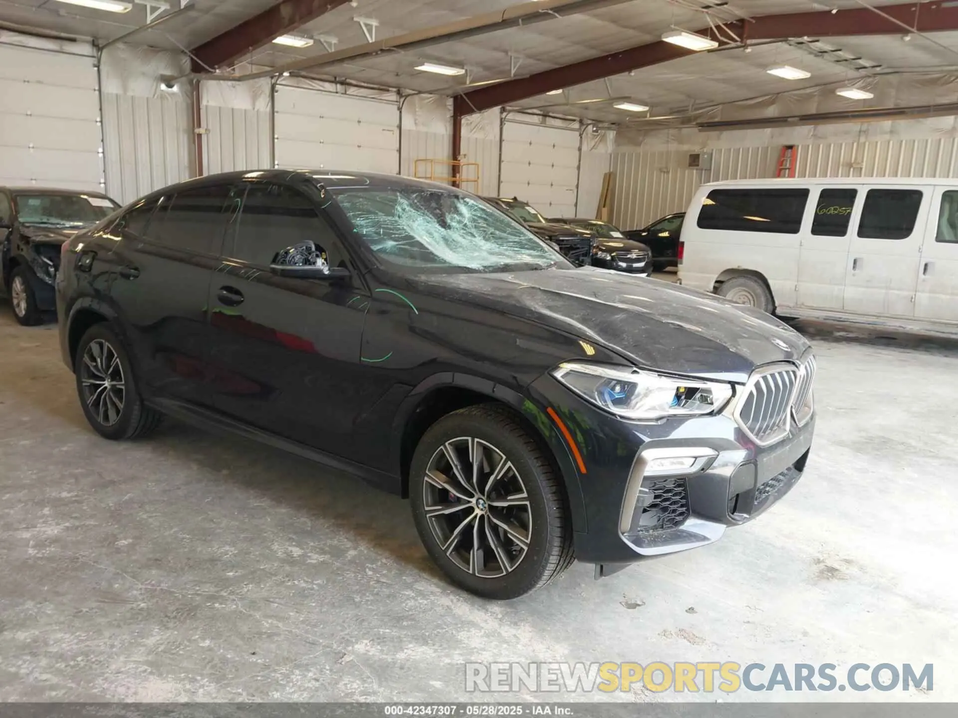 1 Photograph of a damaged car 5UXCY8C04L9C86873 BMW X6 2020