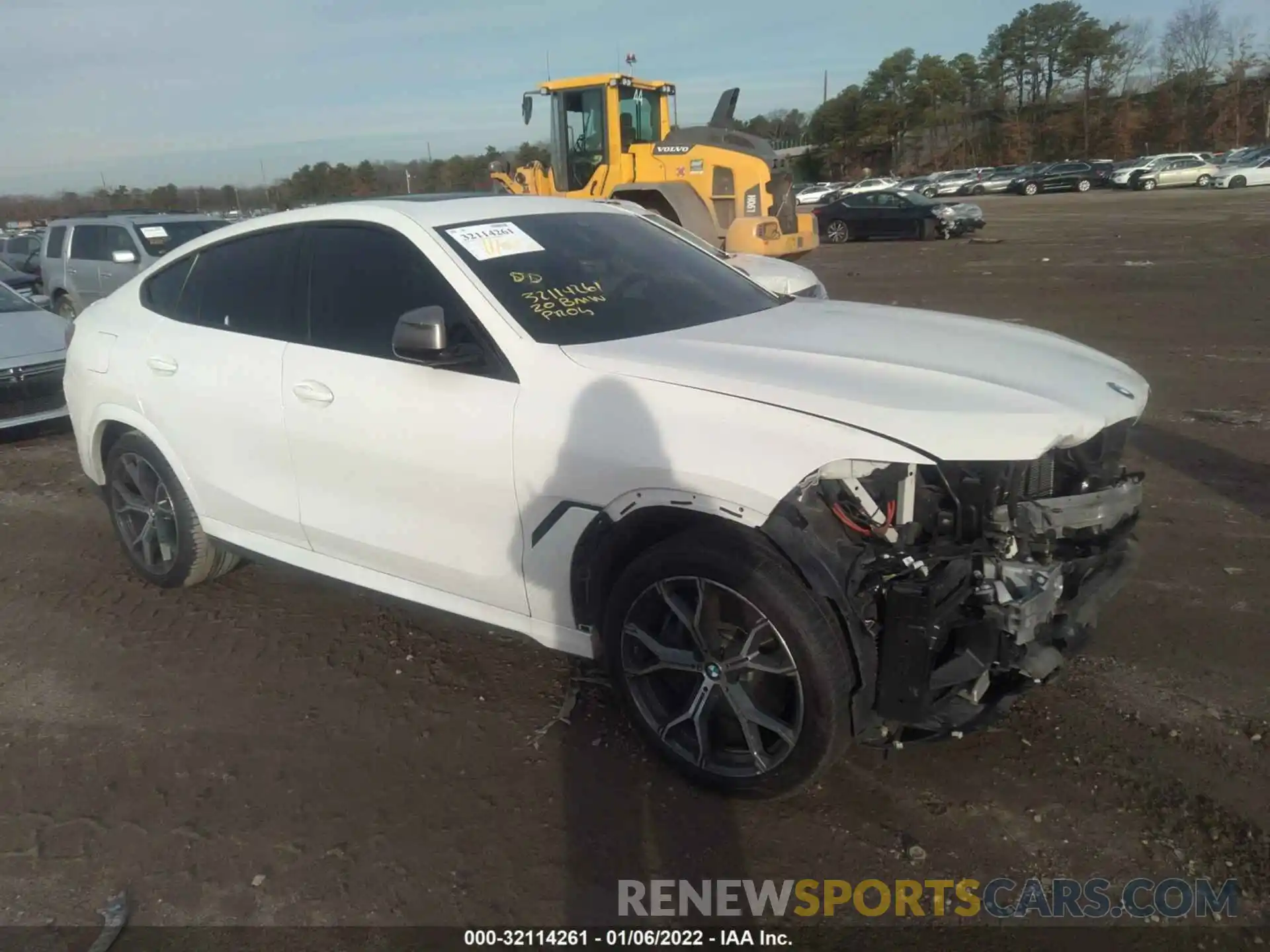 1 Photograph of a damaged car 5UXCY8C04L9C91152 BMW X6 2020