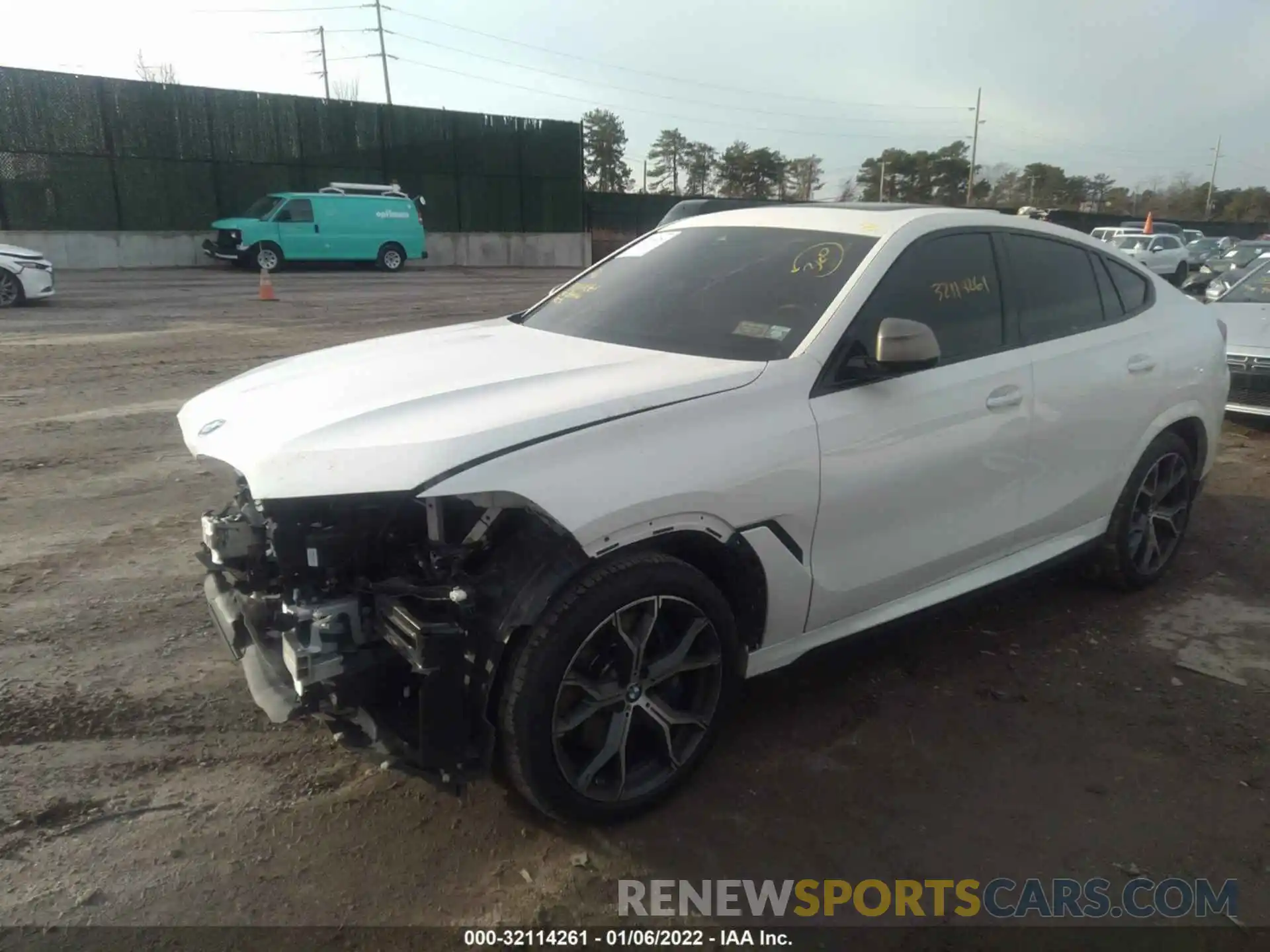 2 Photograph of a damaged car 5UXCY8C04L9C91152 BMW X6 2020