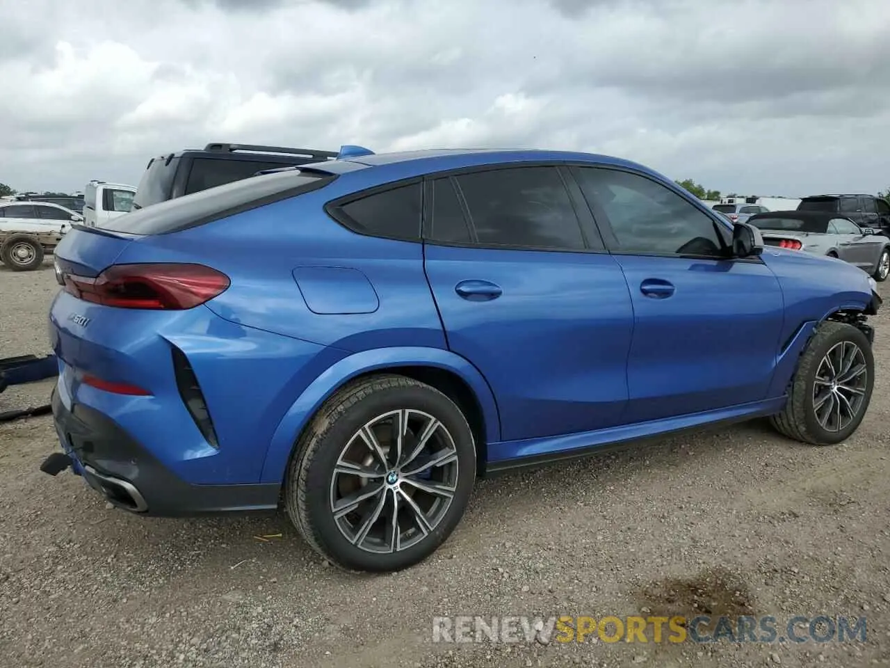 3 Photograph of a damaged car 5UXCY8C05L9B18644 BMW X6 2020