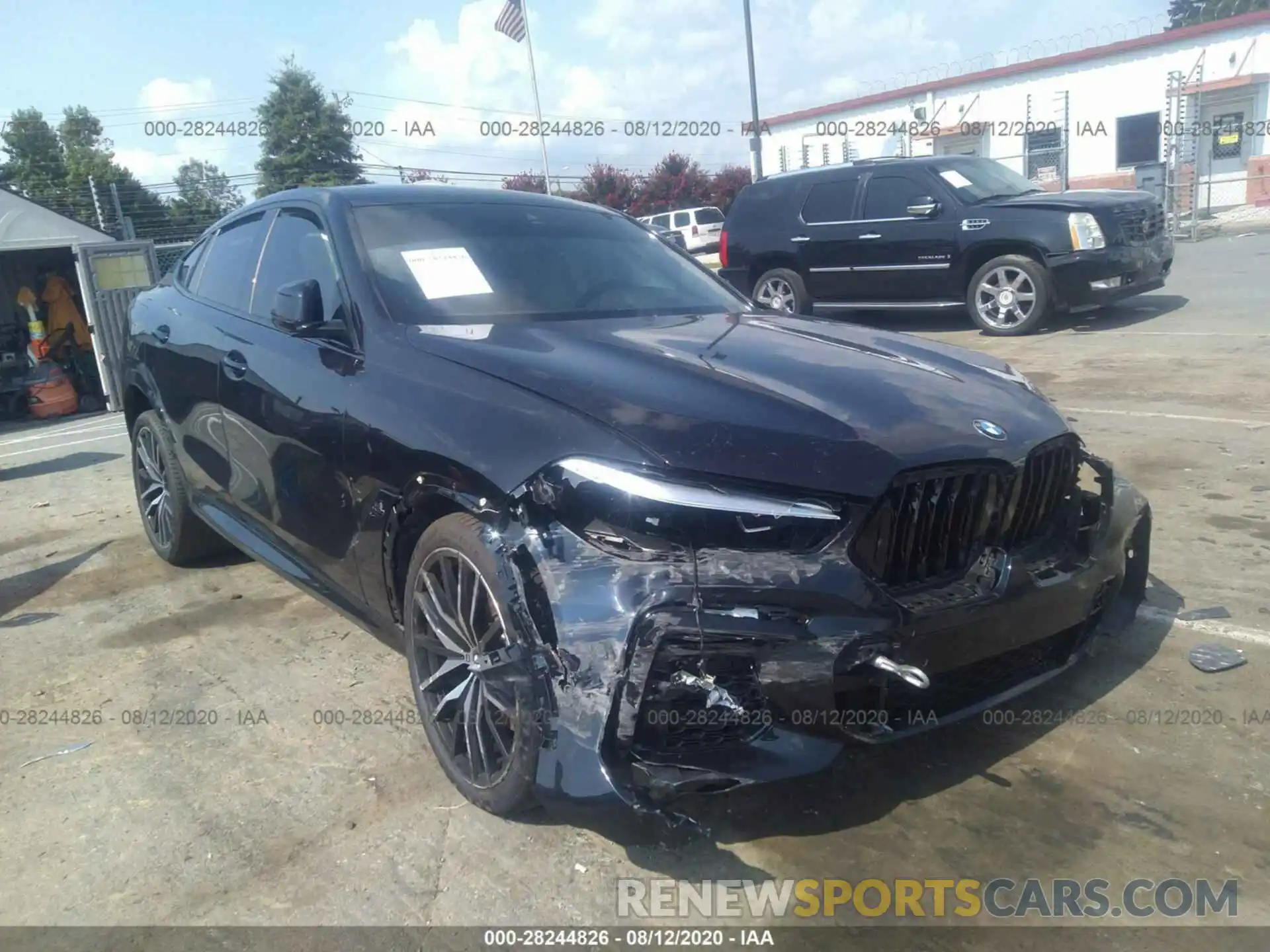 1 Photograph of a damaged car 5UXCY8C06L9C33060 BMW X6 2020