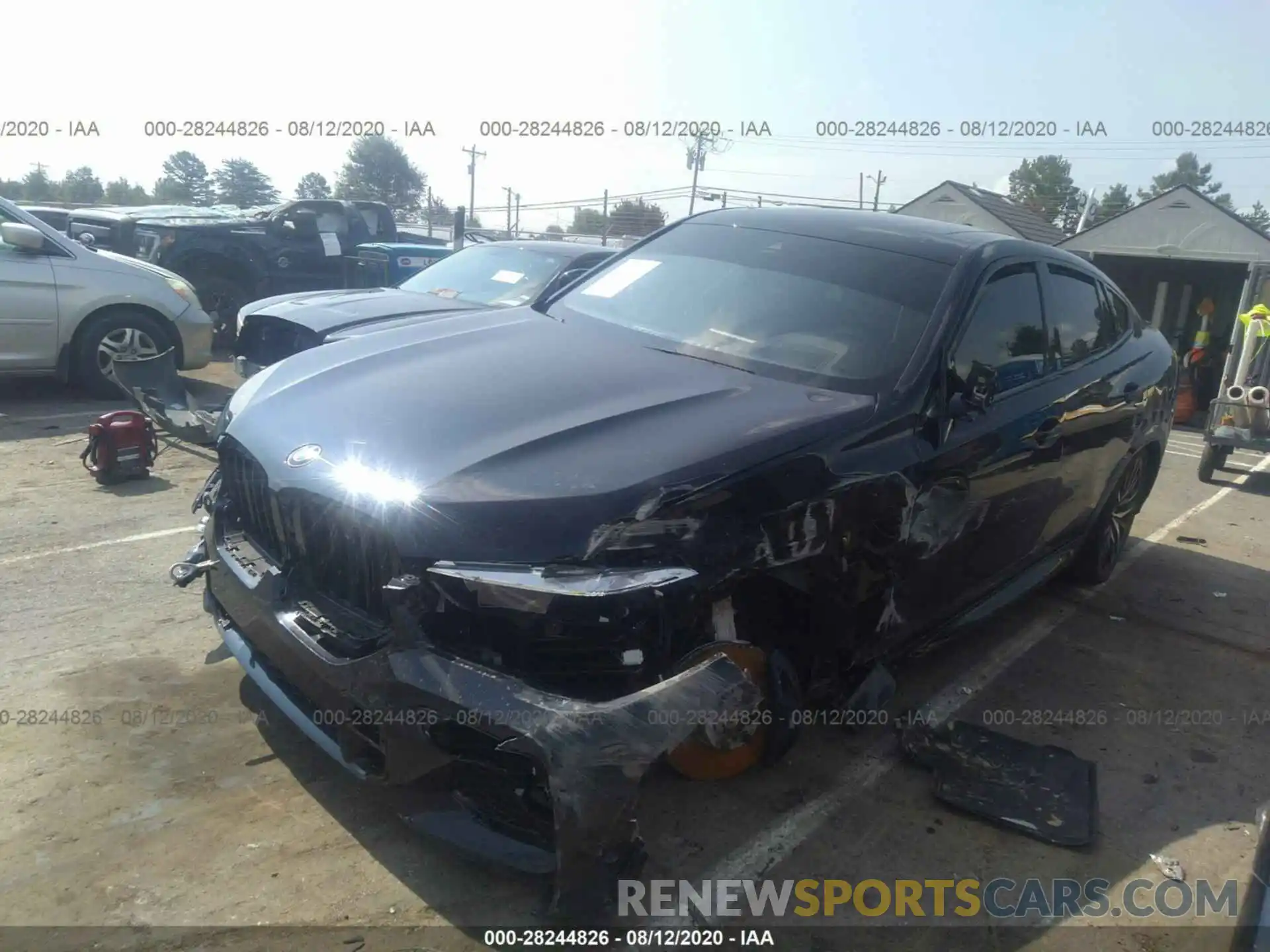 2 Photograph of a damaged car 5UXCY8C06L9C33060 BMW X6 2020