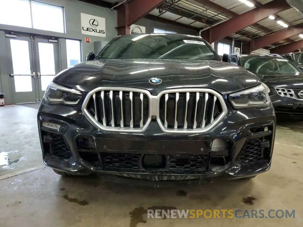 5 Photograph of a damaged car 5UXCY4C03M9G23107 BMW X6 2021