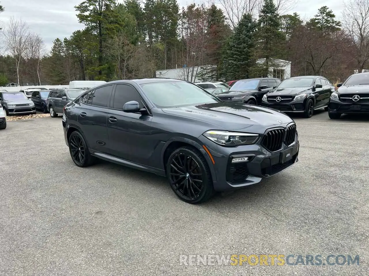 1 Photograph of a damaged car 5UXCY4C05M9H19479 BMW X6 2021