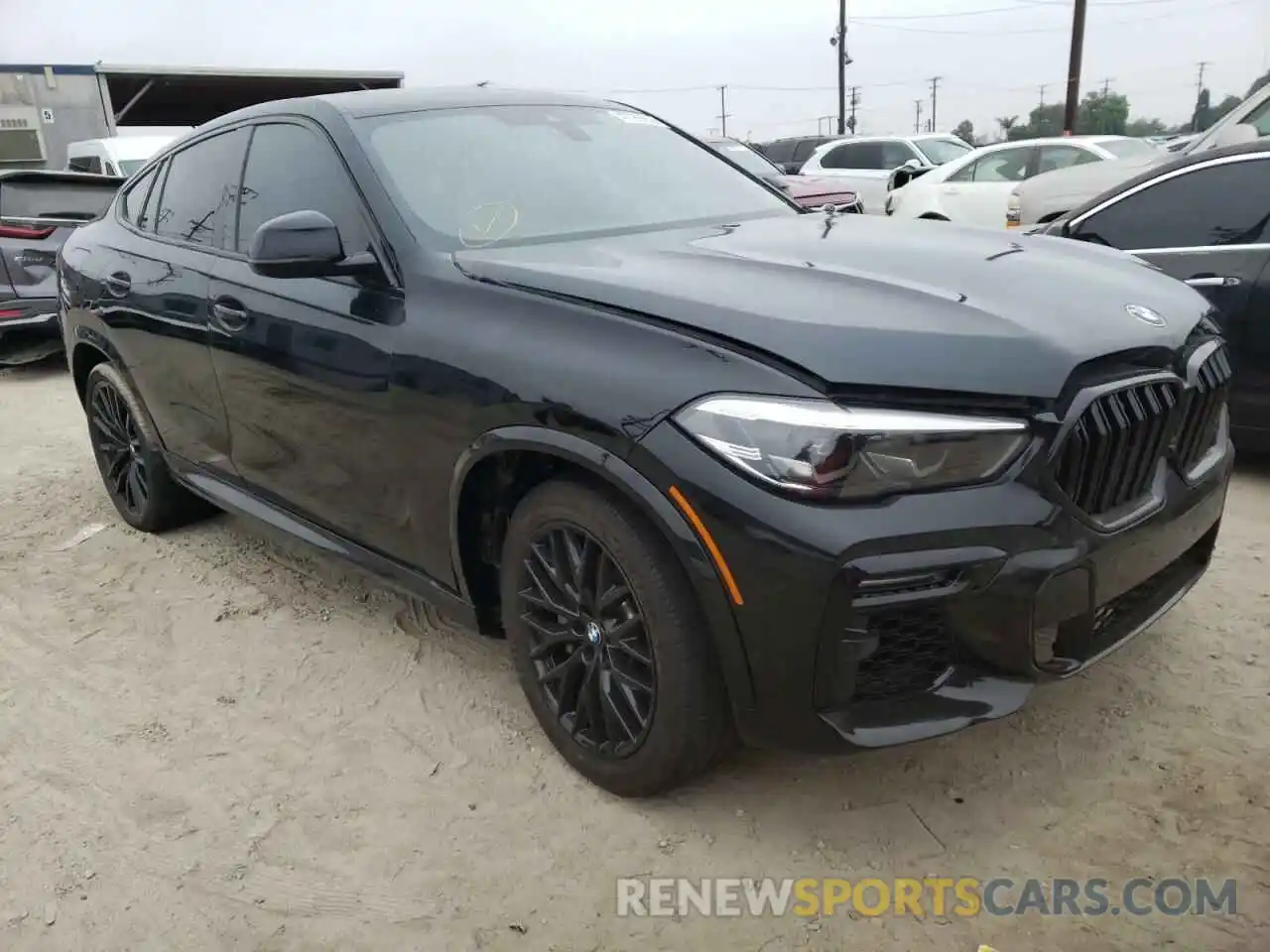 1 Photograph of a damaged car 5UXCY4C06M9D94261 BMW X6 2021