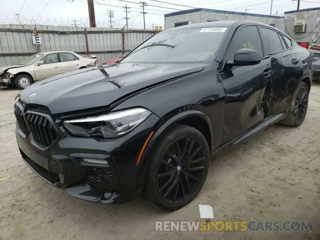 2 Photograph of a damaged car 5UXCY4C06M9D94261 BMW X6 2021