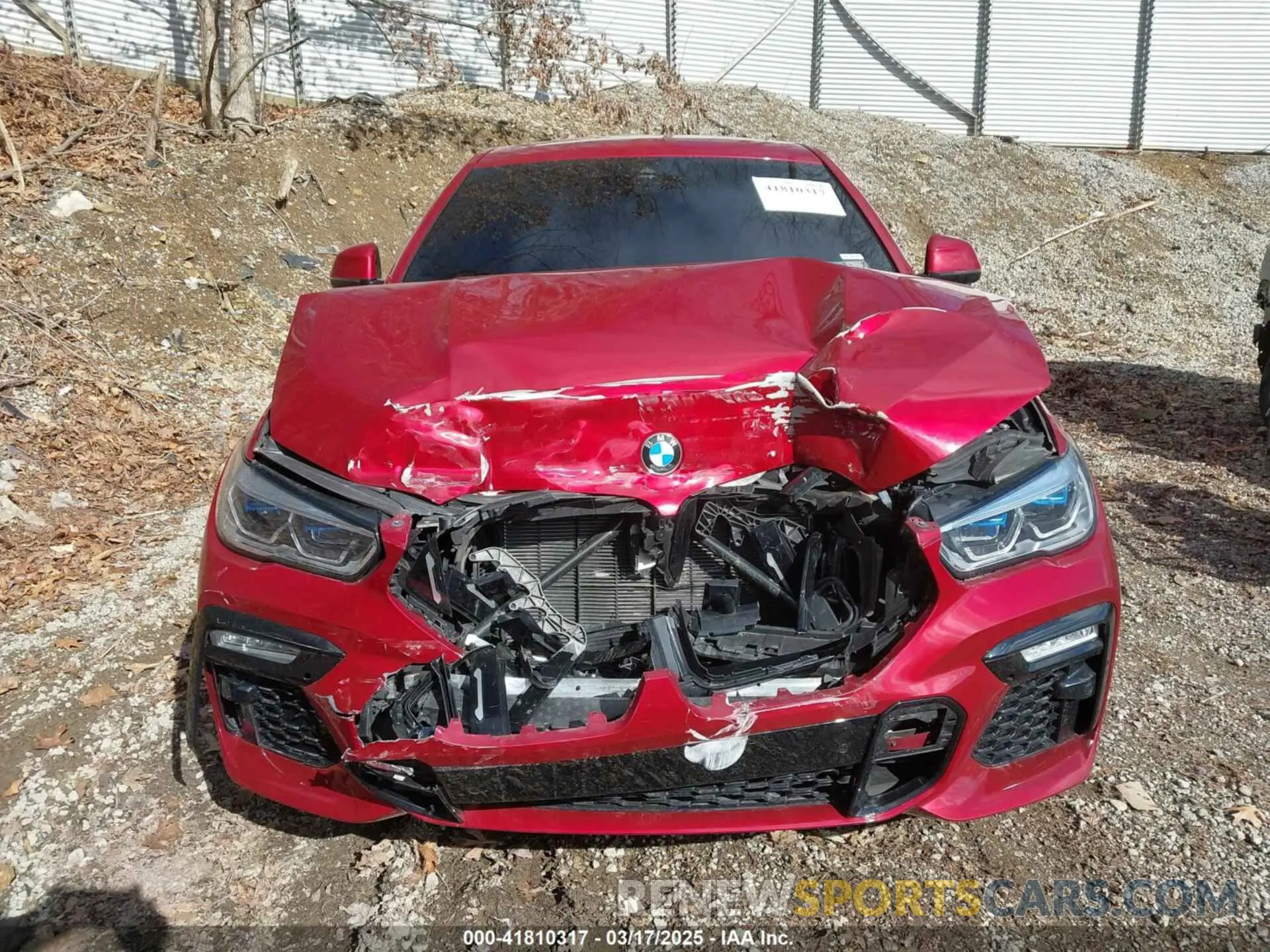 13 Photograph of a damaged car 5UXCY6C01M9F72797 BMW X6 2021