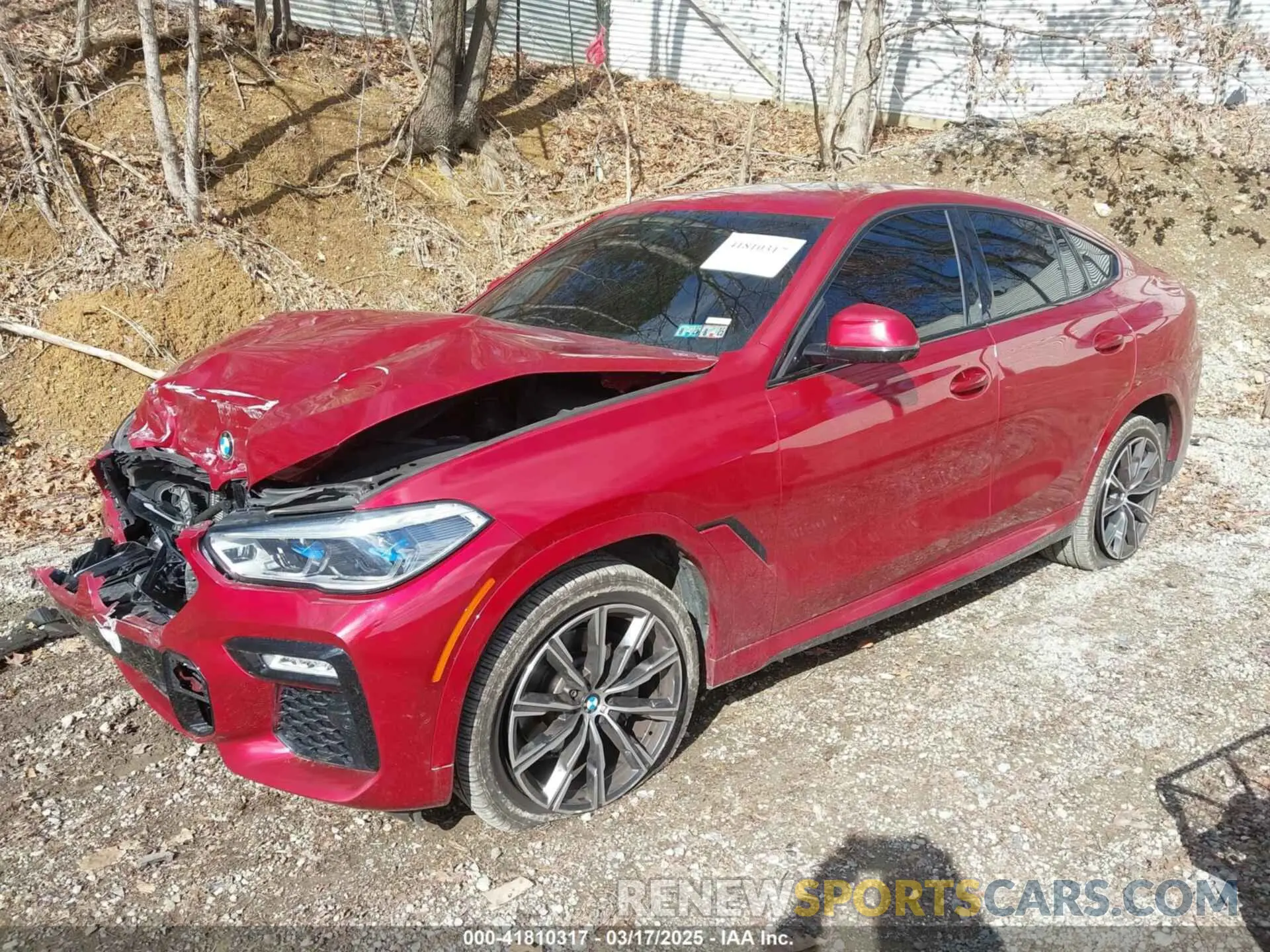 2 Photograph of a damaged car 5UXCY6C01M9F72797 BMW X6 2021