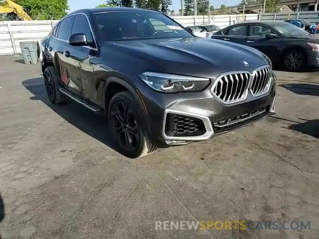 14 Photograph of a damaged car 5UXCY6C05M9E24569 BMW X6 2021