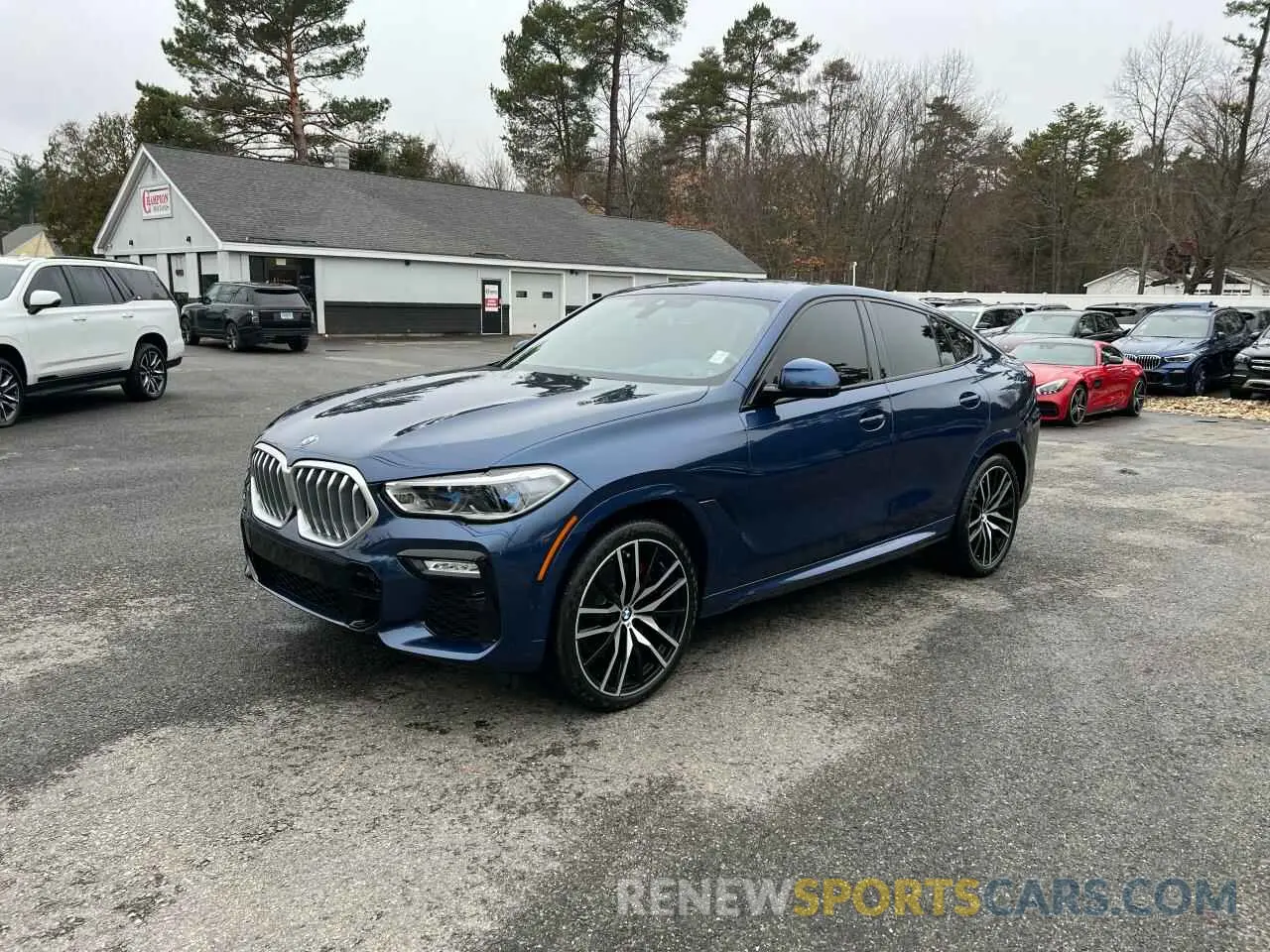 2 Photograph of a damaged car 5UXCY6C07M9E08681 BMW X6 2021