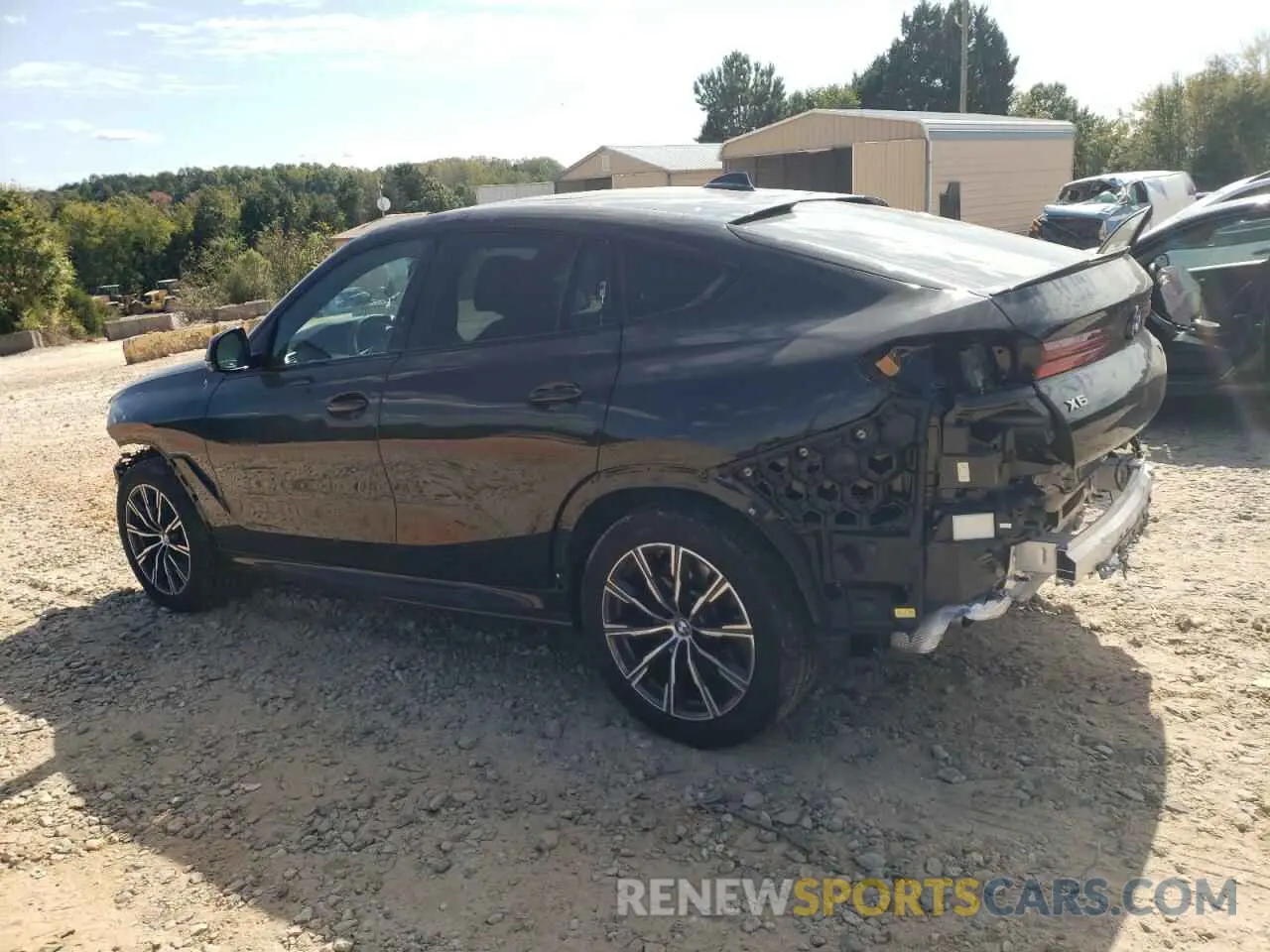 2 Photograph of a damaged car 5UXCY8C06M9F17046 BMW X6 2021