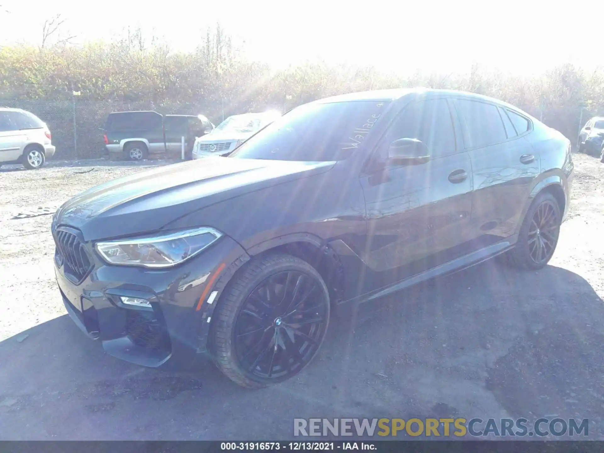 2 Photograph of a damaged car 5UXCY8C06M9H07316 BMW X6 2021