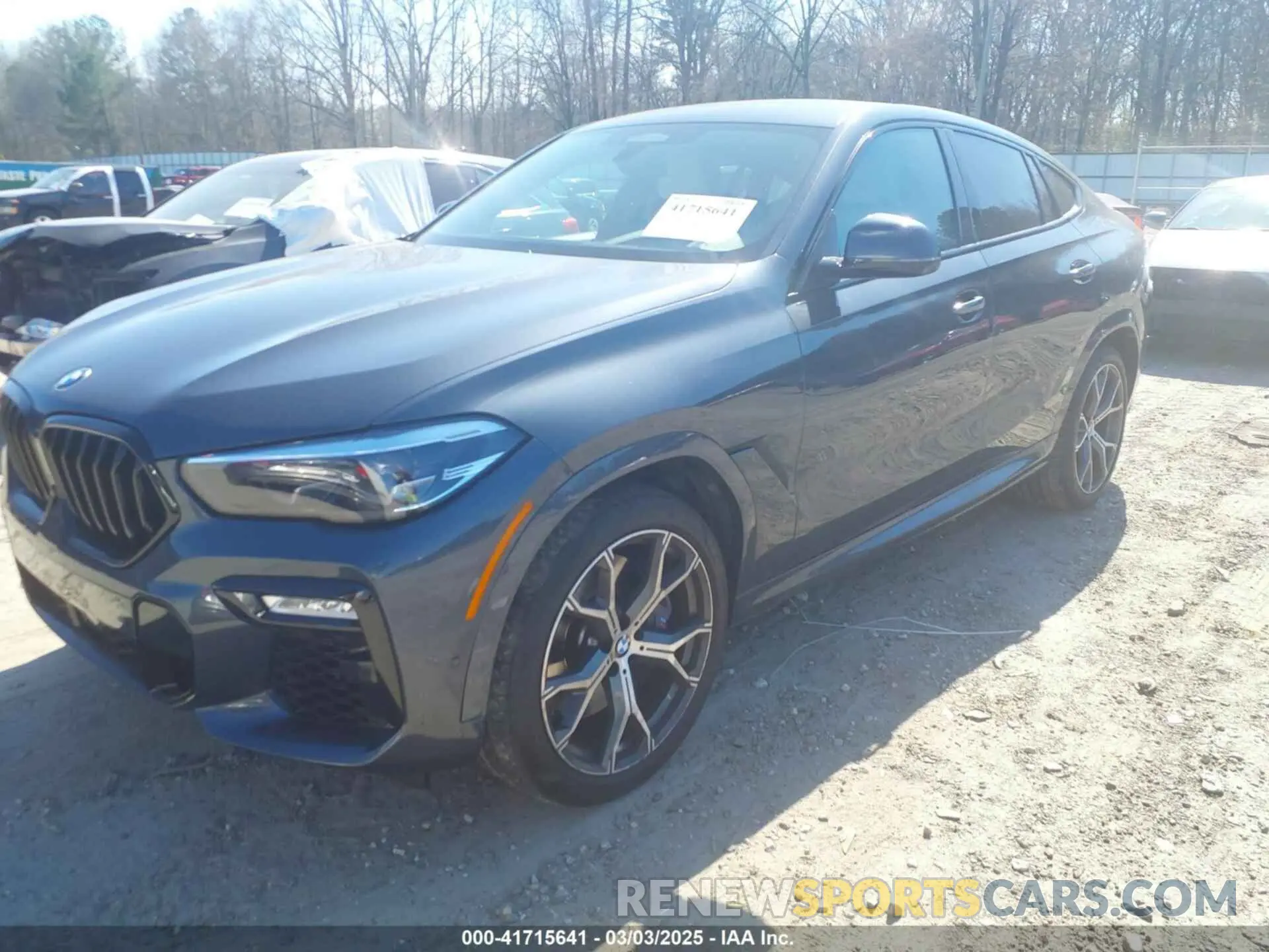 2 Photograph of a damaged car 5UXCY8C07M9E32426 BMW X6 2021